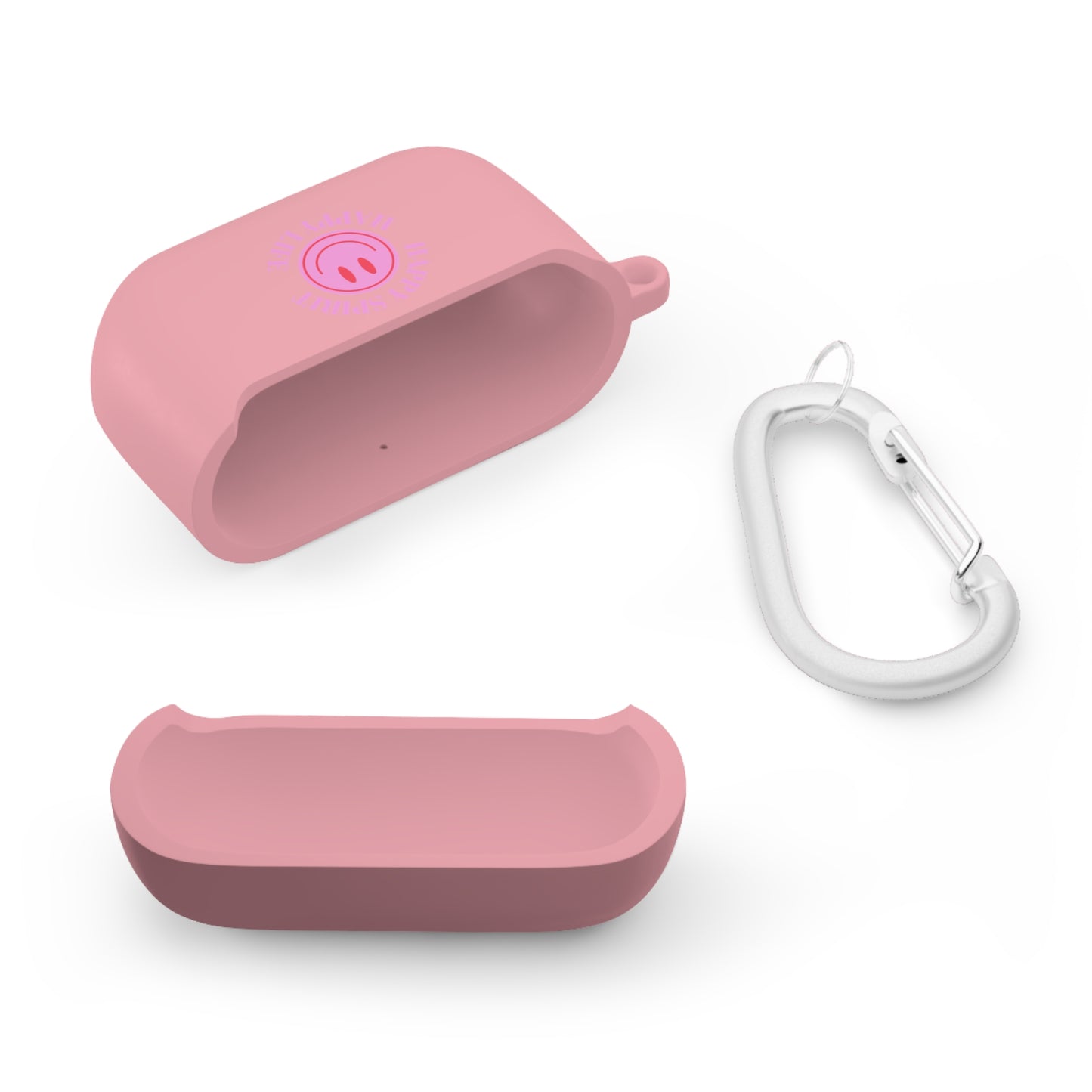 Happy Spirit Happy Life AirPods and AirPods Pro Case Cover, AirPods and AirPods Pro Case Cover, VSCO girl, Smiley Happy Life Protector Case