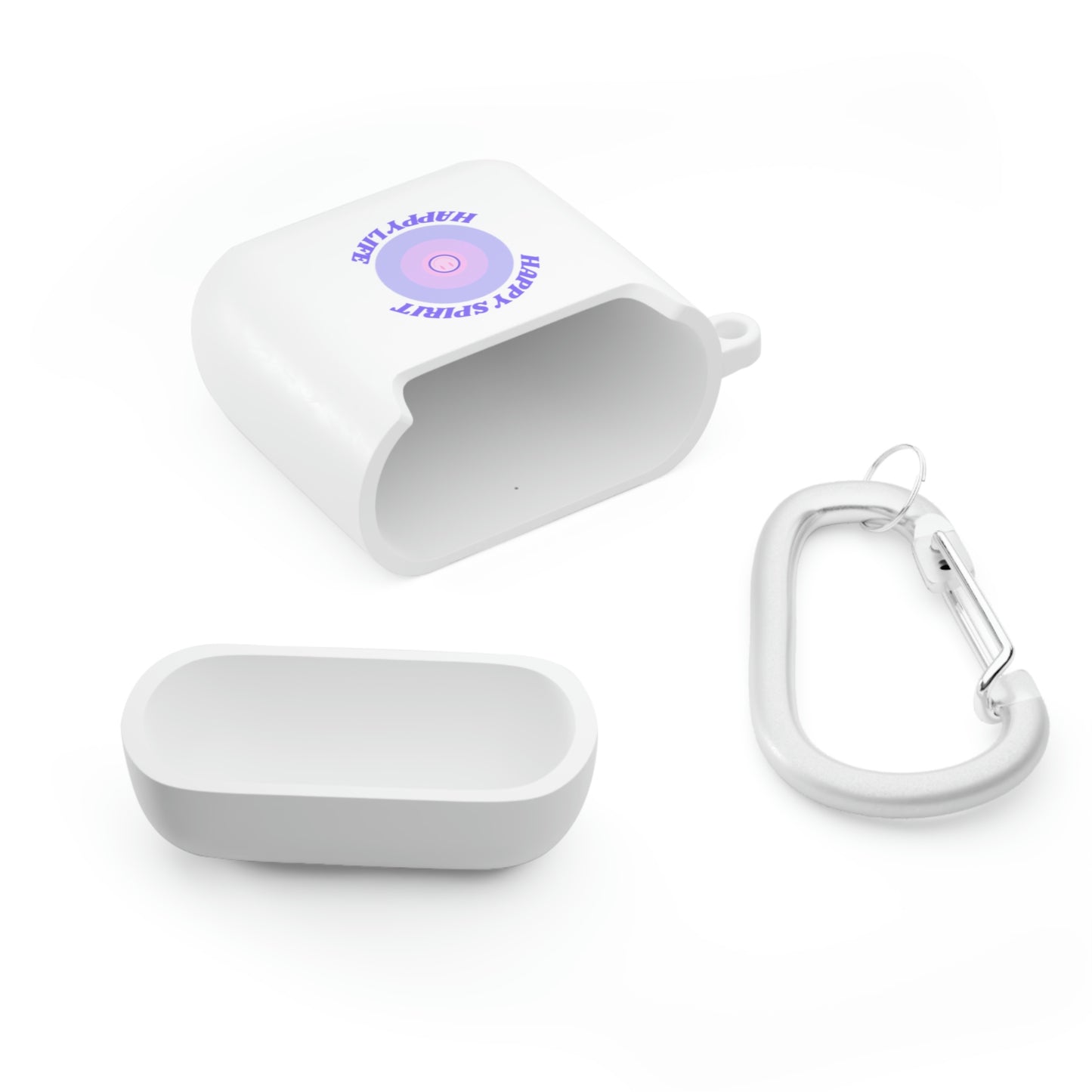 Happy Spirit Happy Life AirPods and AirPods Pro Case Cover, AirPods and AirPods Pro Case Cover, VSCO girl, Smiley Happy Life Protector Case