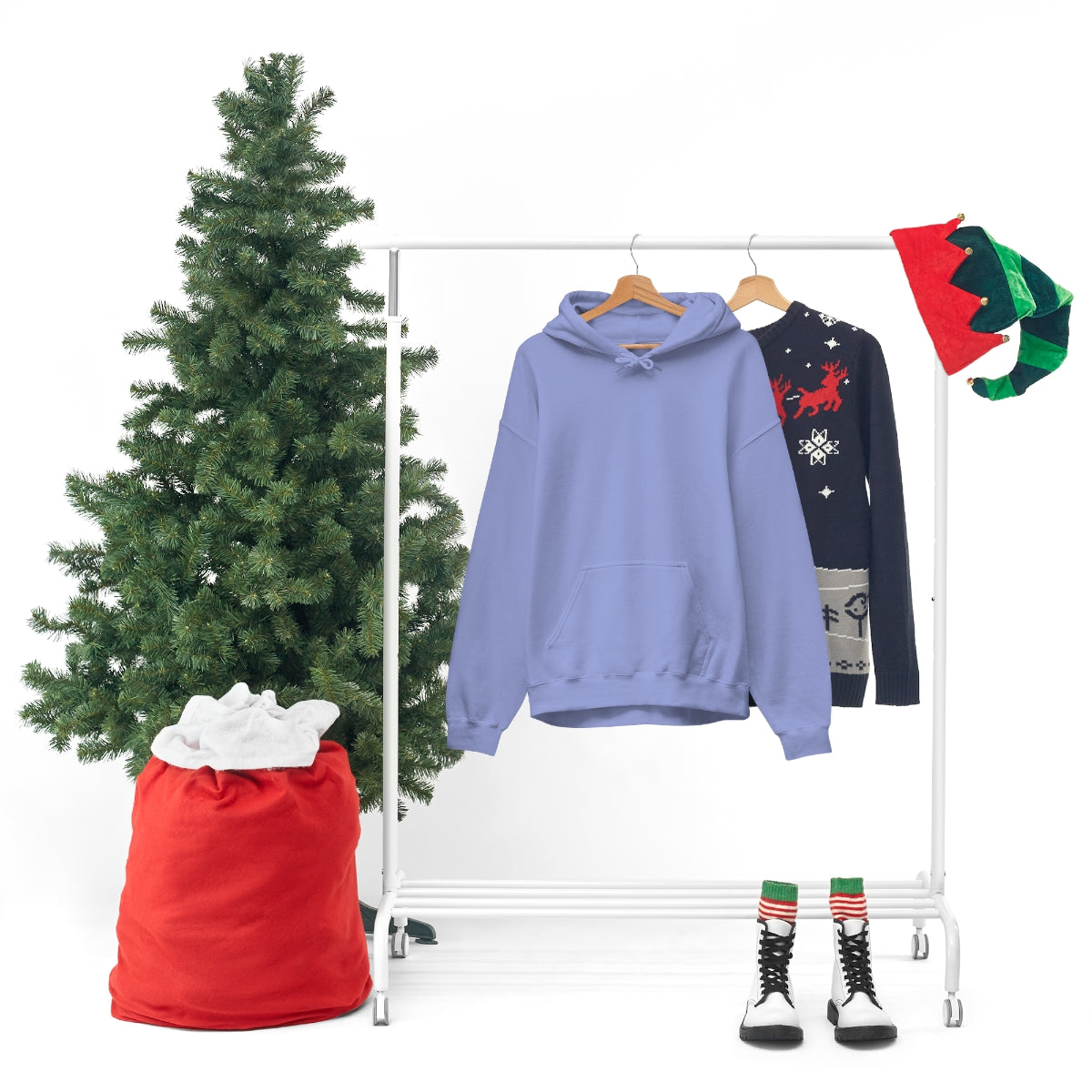 Happy Spirit Happy Life Sweatshirt, Gildan 18500 Hoodie, Oversized Hoodie, Back Print Trendy Sweatshirt, Beach Cover Up, Lake Cover Up