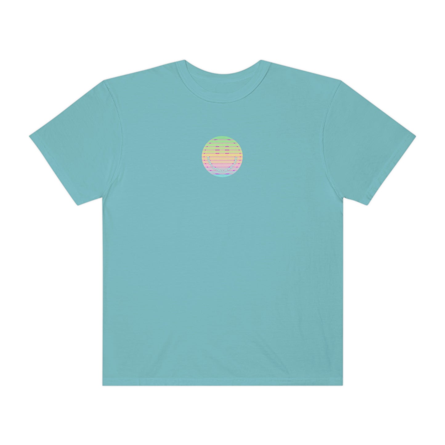 Retro Smile T shirt, Happy Spirit Happy Mind, Aesthetic t shirt, Graphic Tee Tumblr Tshirt, Trendy Oversized, Vsco girl, Comfort Colors