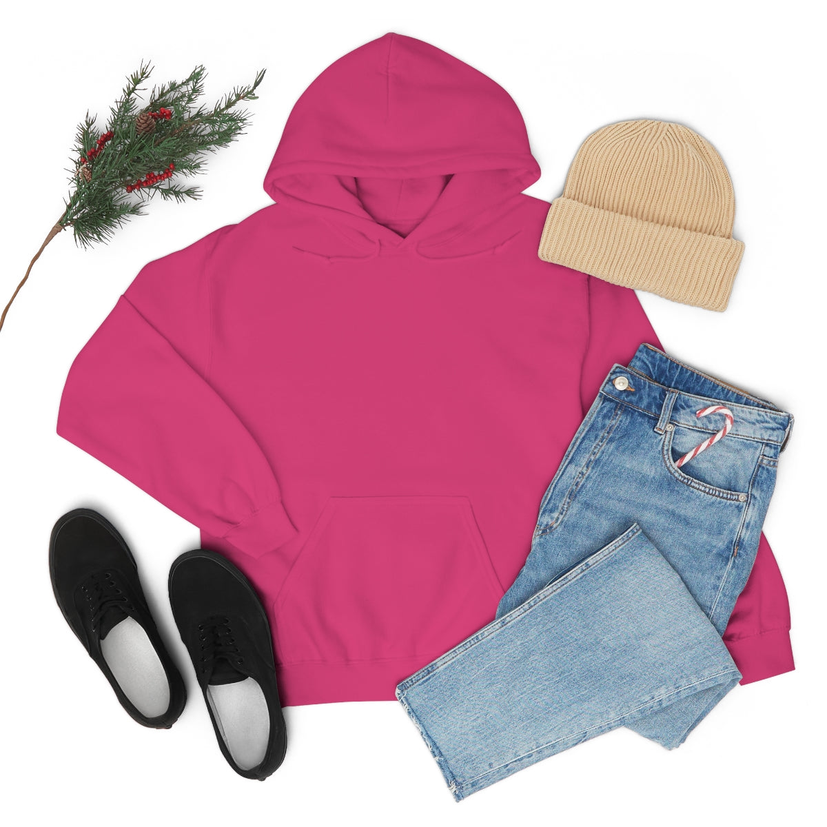 Happy Spirit Happy Life Sweatshirt, Gildan 18500 Hoodie, Oversized Hoodie, Back Print Trendy Sweatshirt, Beach Cover Up, Lake Cover Up