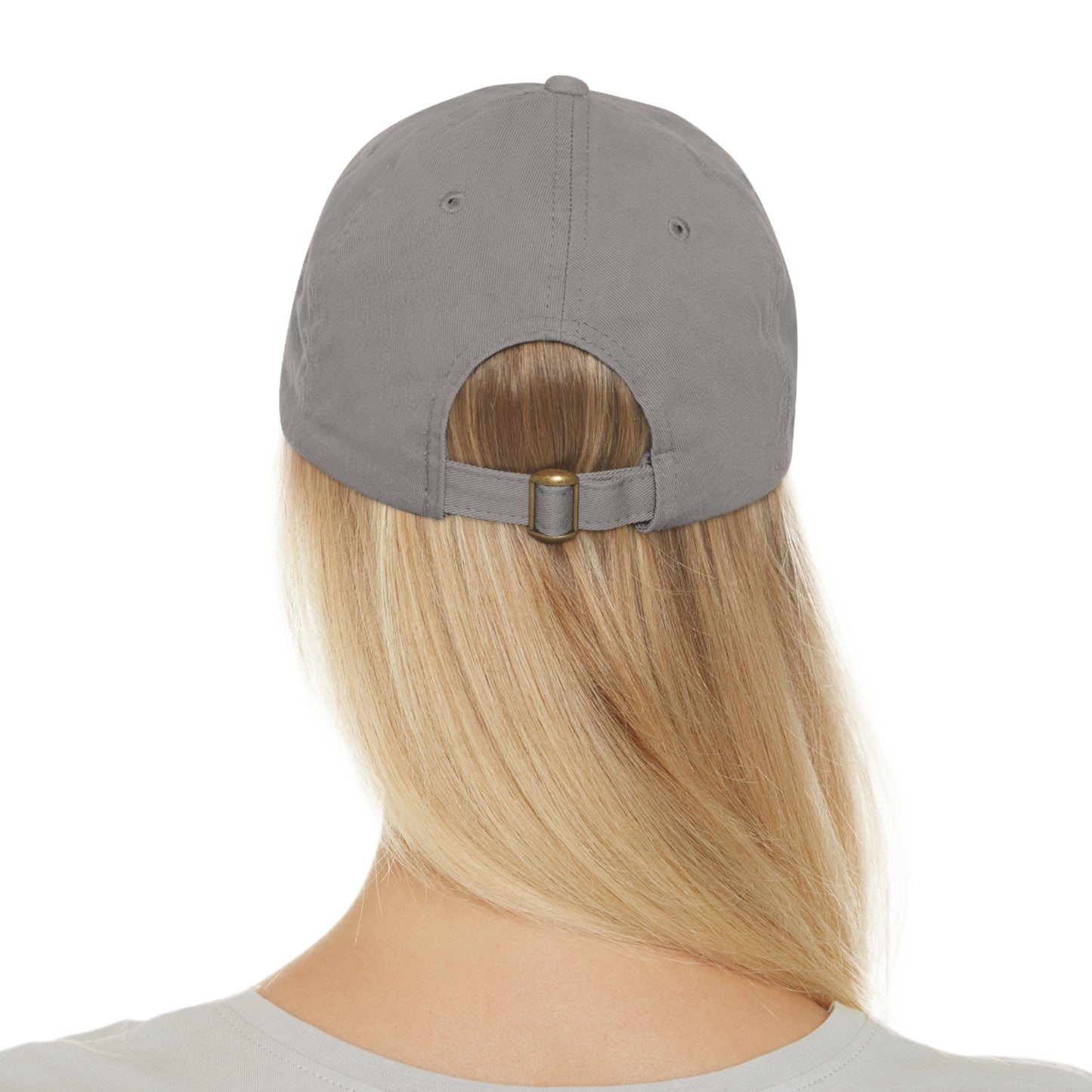 Aesthetic Pink Smile Hat, Pink Twill Dad Hat with Leather Patch (Round), Pink Golf Hat, Pink Twill Cap, Pink Cotton Hat, Pink Baseball Hat