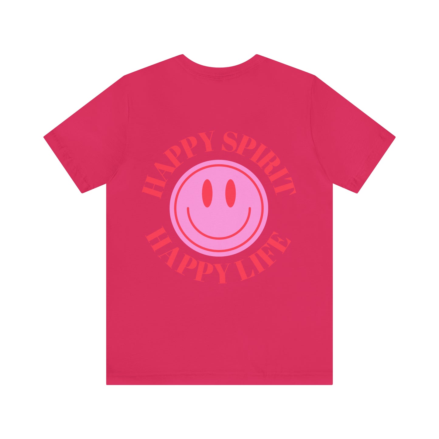 T shirt Happy Life Happy Life- Aesthetic t shirt, graphic tee, Tumblr tshirt, Trendy Oversized, Vsco girl, Happy Mind Happy Spirit
