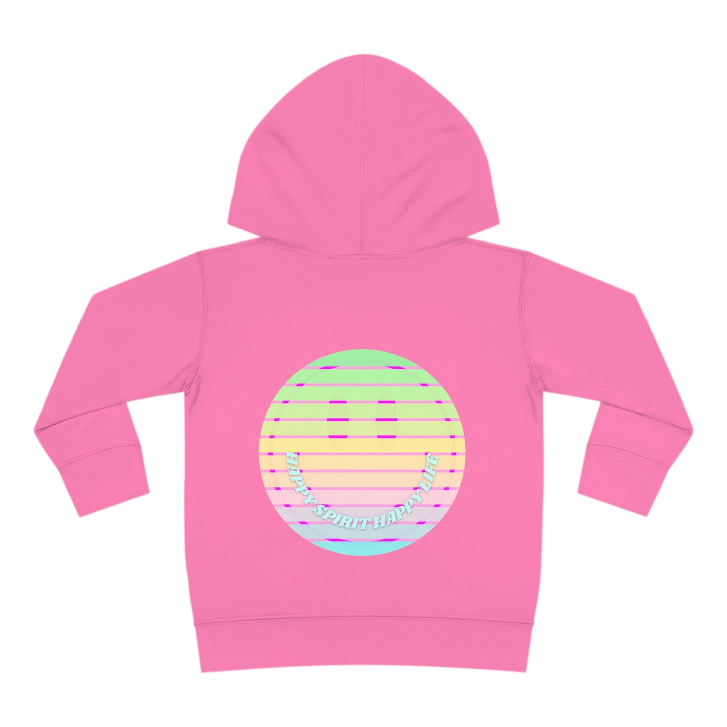 Happy Spirit Happy Life Toddler Hoodie, Happy Mind Hoodie, Mental Health Hoodie, Smile Face Hoodie, Y2K Hoodie, Toddler Hooded Sweat