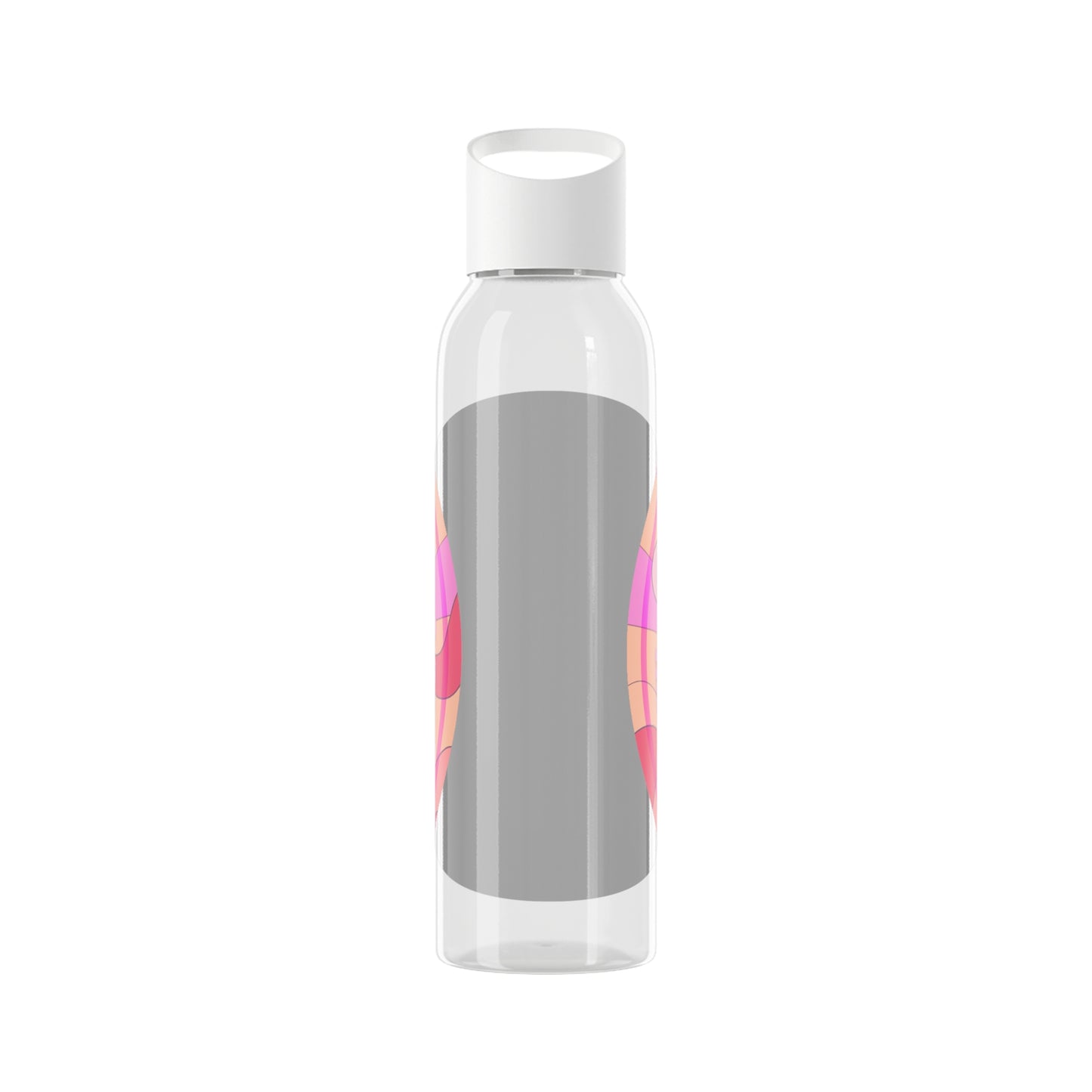 Aesthetic Happy Spirit Happy Life Water Bottle, Aesthetic Pink Bottle, Smile Face, Trendy Tumblr Bottle, Happy Mind Tumbler, BPA Fre
