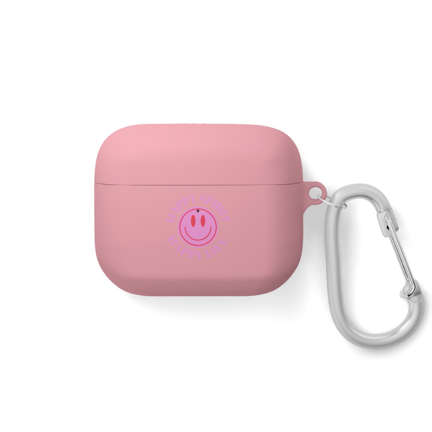 Happy Spirit Happy Life AirPods and AirPods Pro Case Cover, AirPods and AirPods Pro Case Cover, VSCO girl, Smiley Happy Life Protector Case