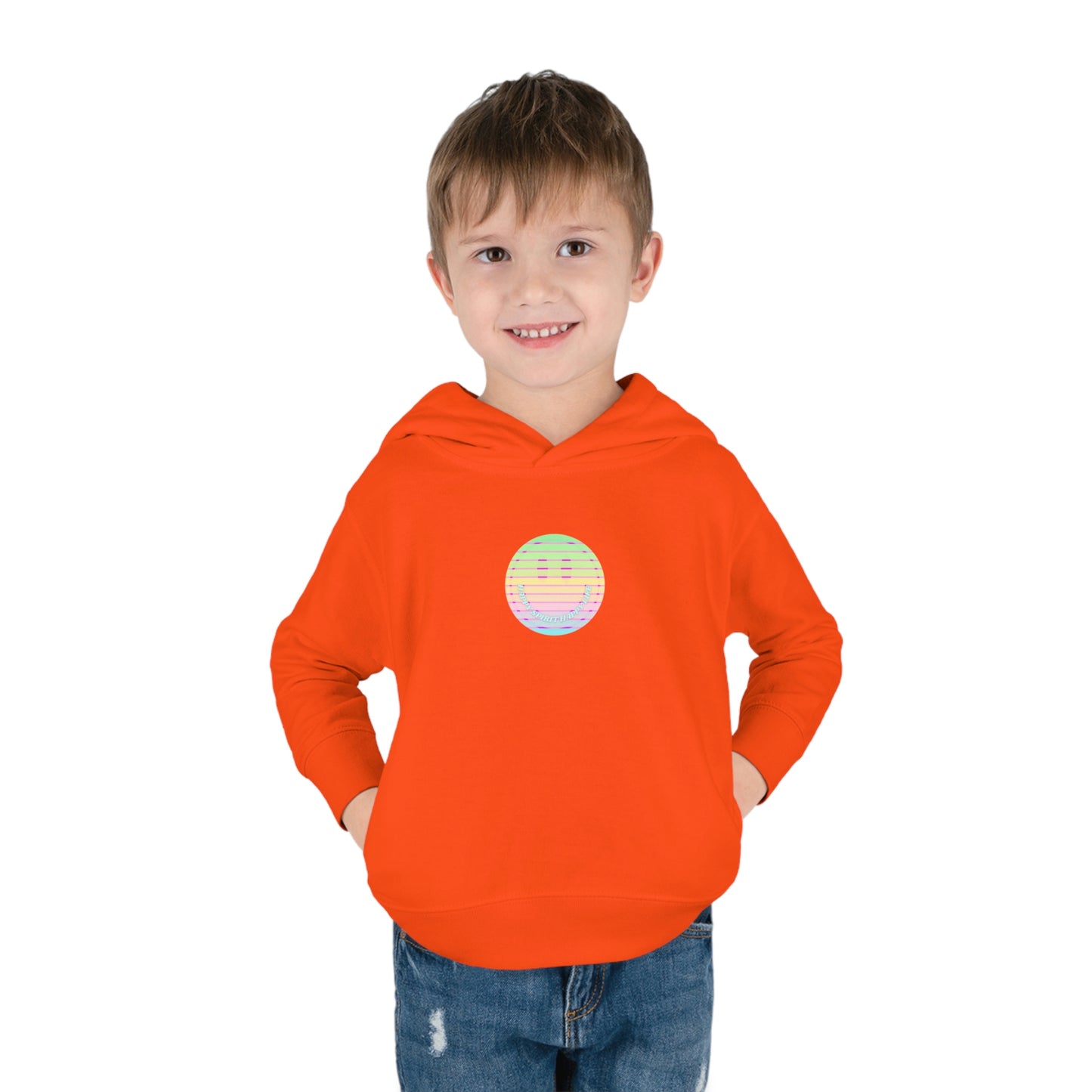 Happy Spirit Happy Life Toddler Hoodie, Happy Mind Hoodie, Mental Health Hoodie, Smile Face Hoodie, Y2K Hoodie, Toddler Hooded Sweat