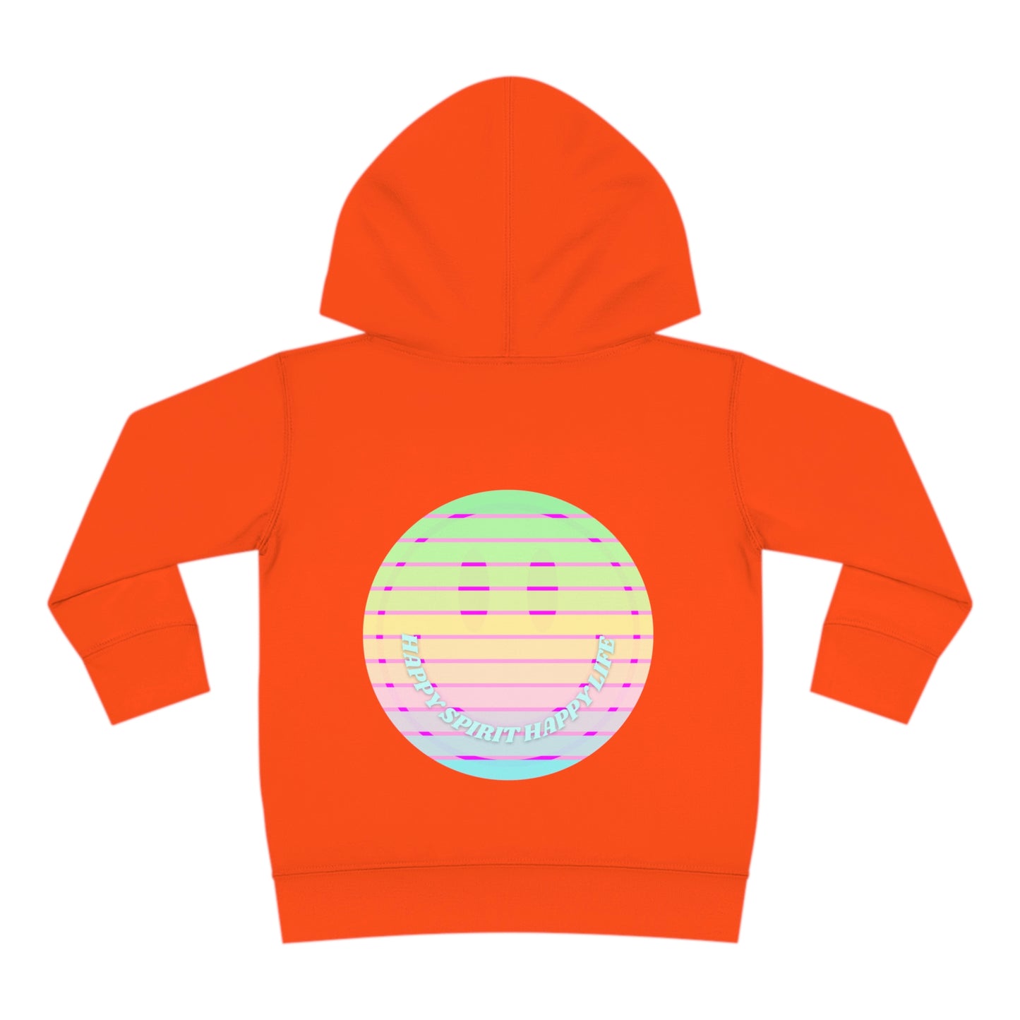 Happy Spirit Happy Life Toddler Hoodie, Happy Mind Hoodie, Mental Health Hoodie, Smile Face Hoodie, Y2K Hoodie, Toddler Hooded Sweat