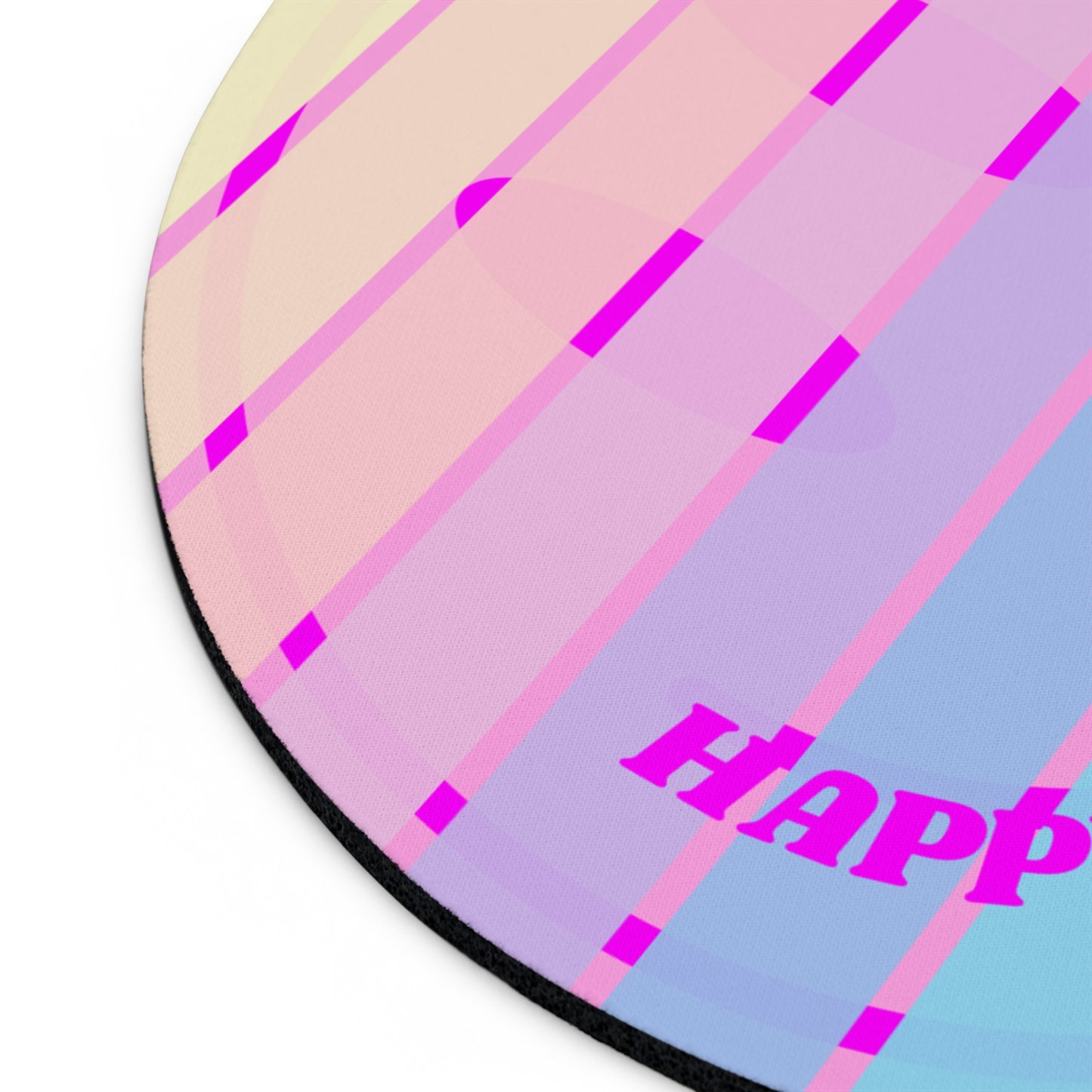 Aesthetic Mouse Pad, Happy Spirit Happy Life Aesthetic Mouse Pad, Smile Face Mouse Pad Trendy Mouse Pad, Aesthetic Smile Computer Accessory