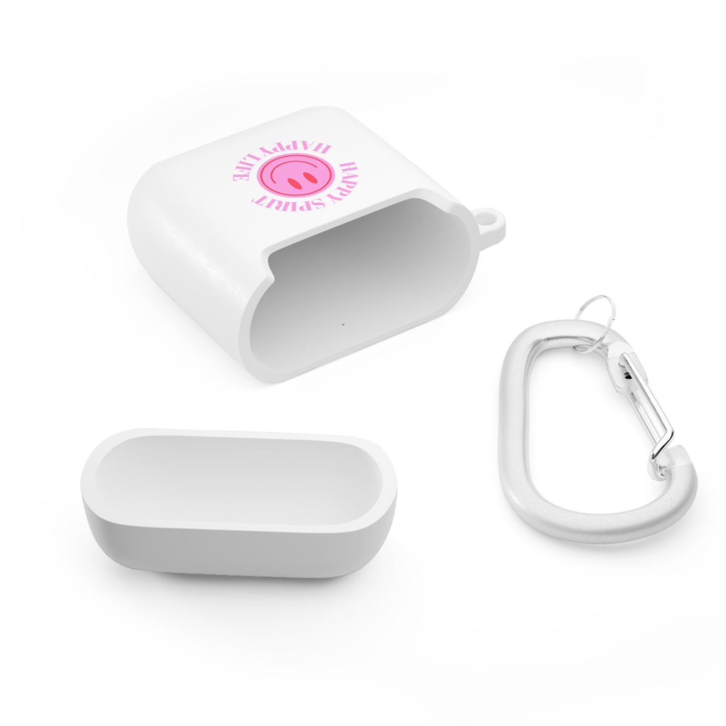 Happy Spirit Happy Life AirPods and AirPods Pro Case Cover, AirPods and AirPods Pro Case Cover, VSCO girl, Smiley Happy Life Protector Case