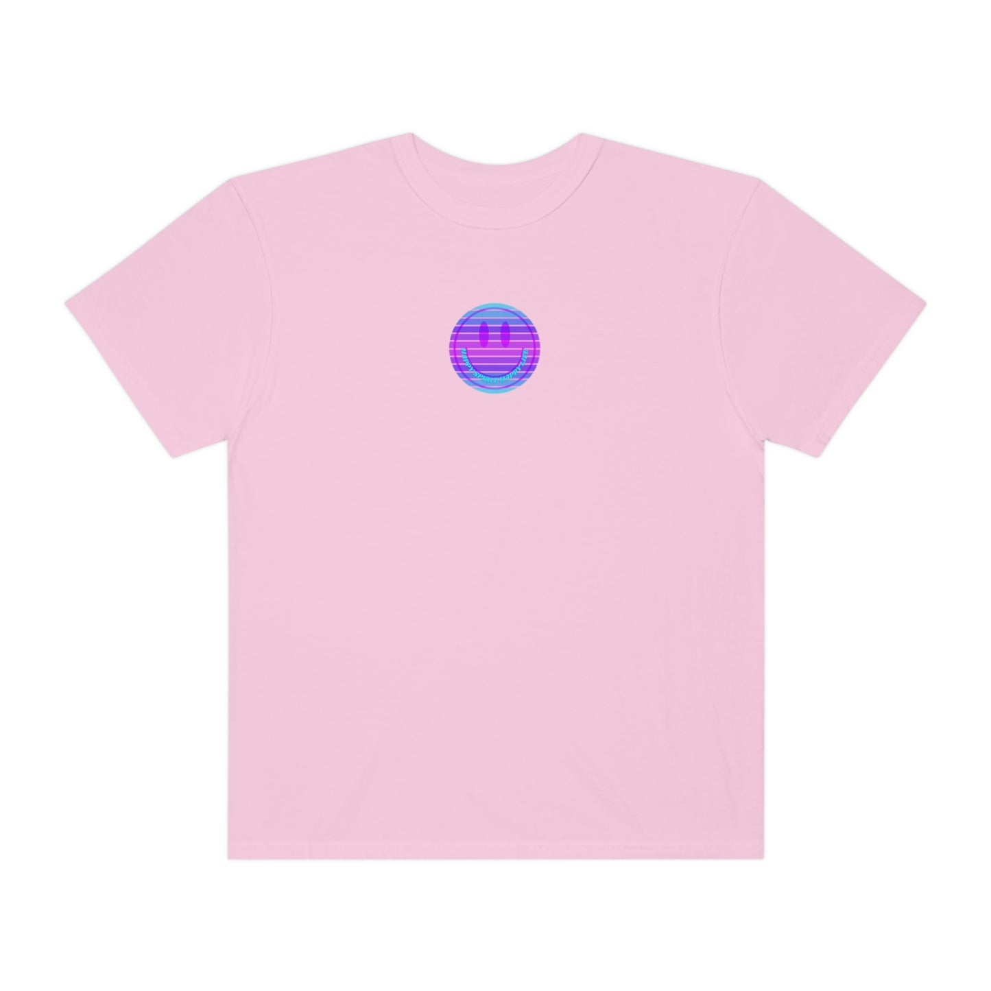 Retro Smile T shirt, Happy Spirit Happy Mind, Aesthetic t shirt, Graphic Tee Tumblr Tshirt, Trendy Oversized, Vsco girl, Comfort Colors