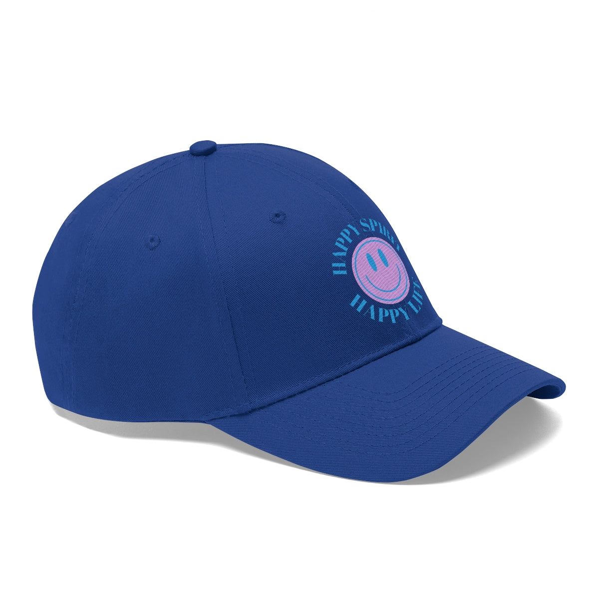 Happy Spirit Happy Life Embroidered Hat