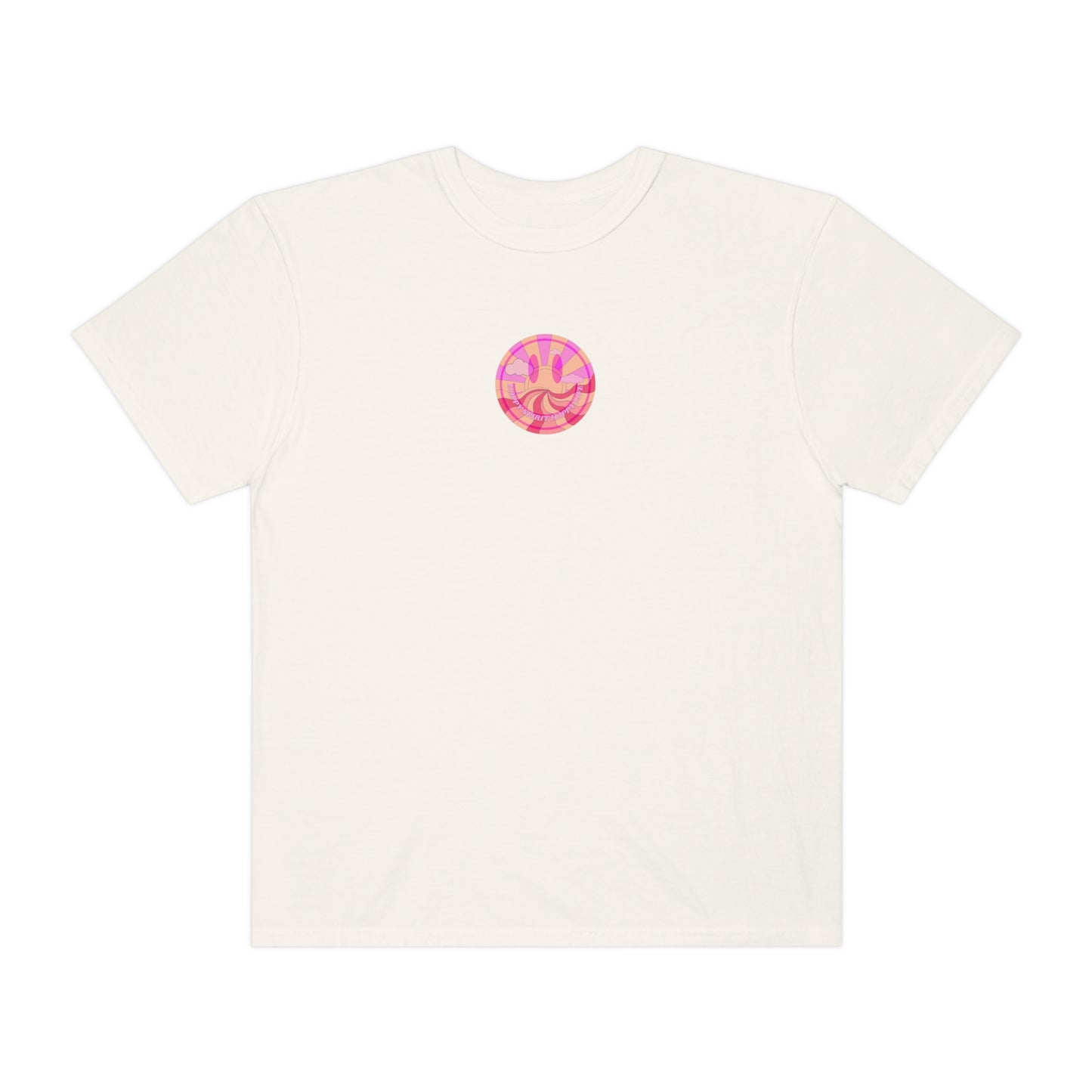 Retro Smile T shirt, Happy Spirit Happy Mind, Aesthetic t shirt, Graphic tee, Tumblr Tshirt, Trendy Oversized, Vsco girl, Comfort Colors Tee