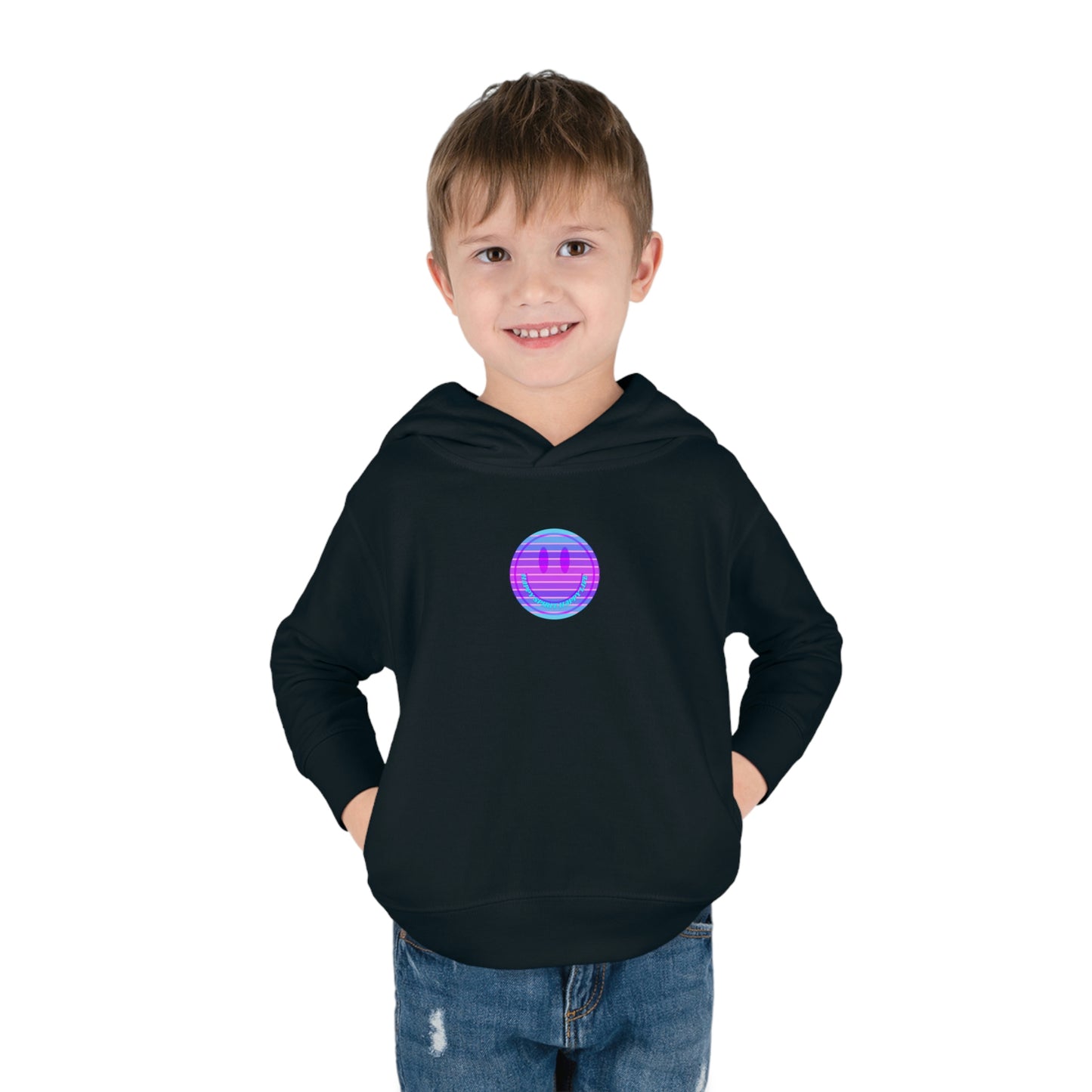 Happy Spirit Happy Life Toddler Hoodie, Happy Mind Hoodie, Mental Health Hoodie, Smile Face Hoodie, Y2K Hoodie, Toddler Hooded Sweatshirt