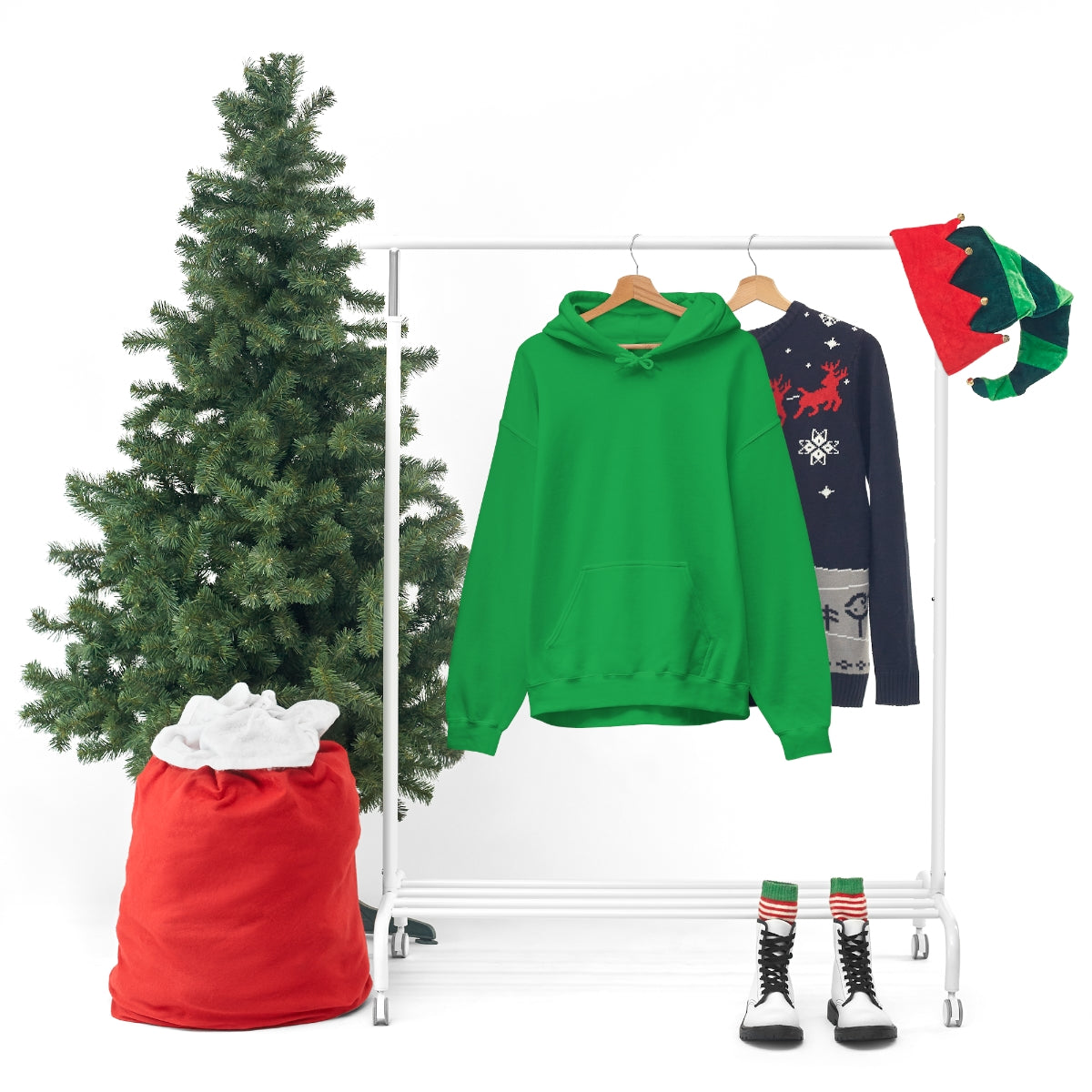 Happy Spirit Happy Life Sweatshirt, Gildan 18500 Hoodie, Oversized Hoodie, Back Print Trendy Sweatshirt, Beach Cover Up, Lake Cover Up