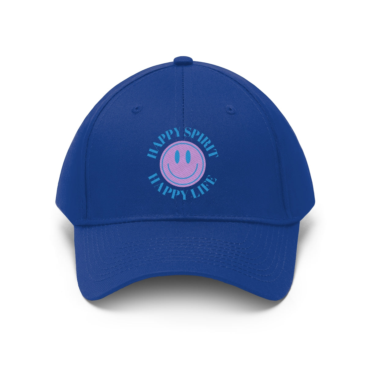 Happy Spirit Happy Life Embroidered Hat