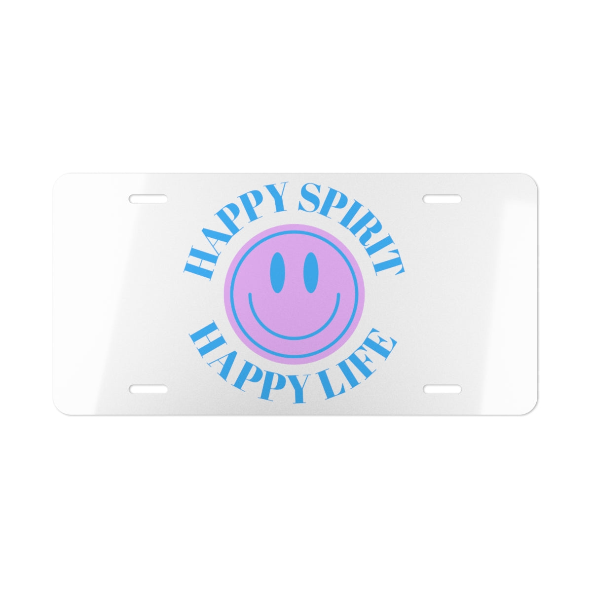 Smile Vanity Plate