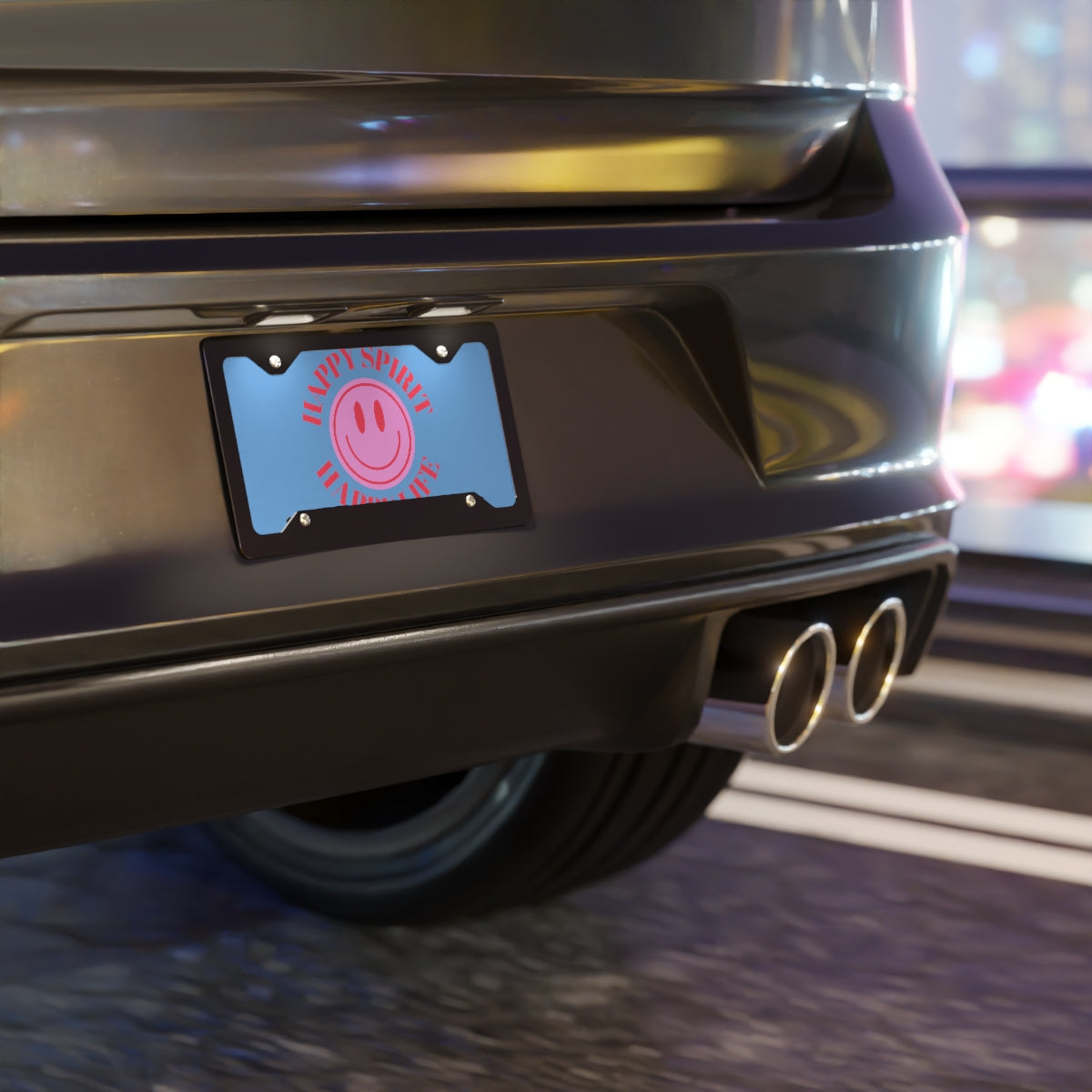 Smile Vanity Plate