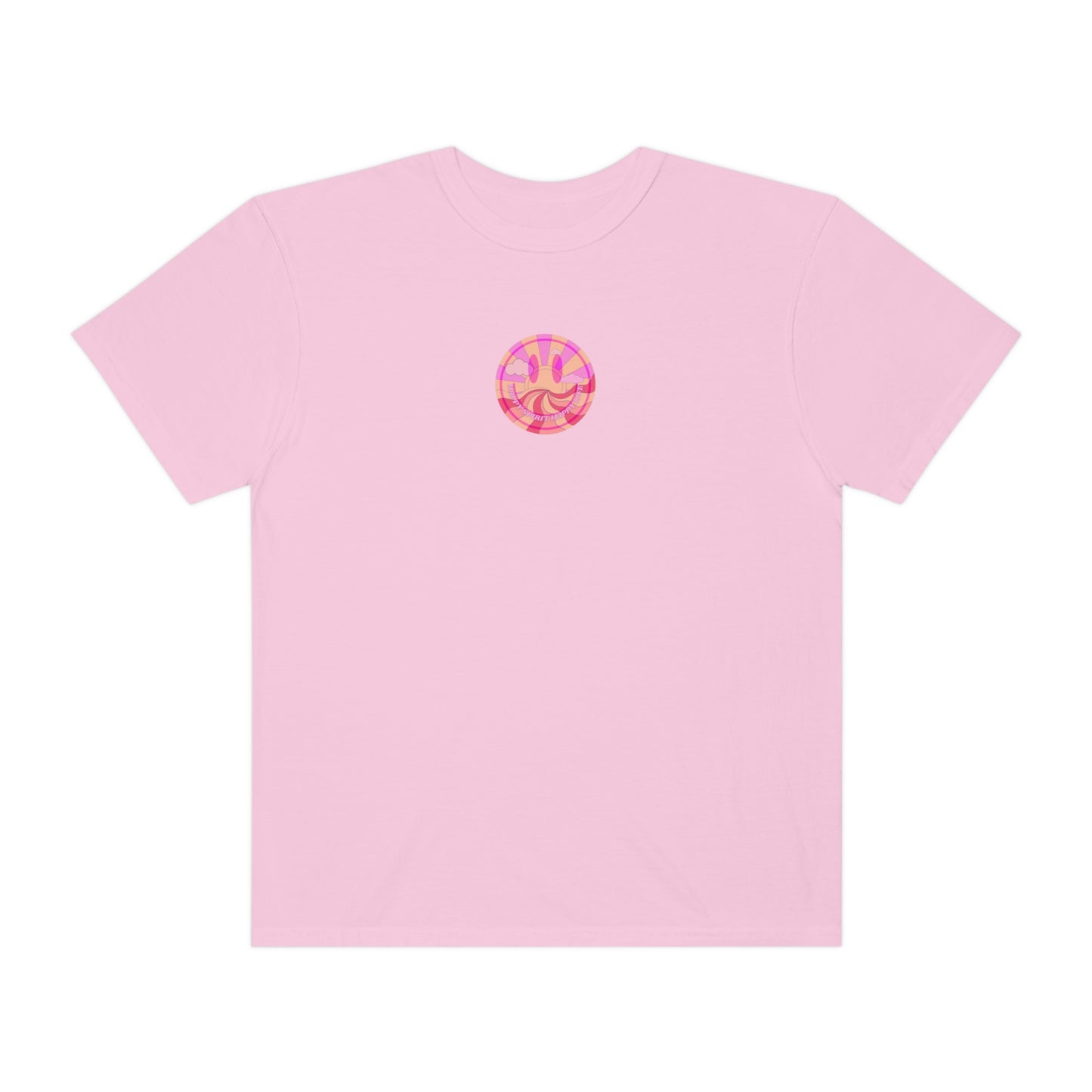 Retro Smile T shirt, Happy Spirit Happy Mind, Aesthetic t shirt, Graphic tee, Tumblr Tshirt, Trendy Oversized, Vsco girl, Comfort Colors Tee