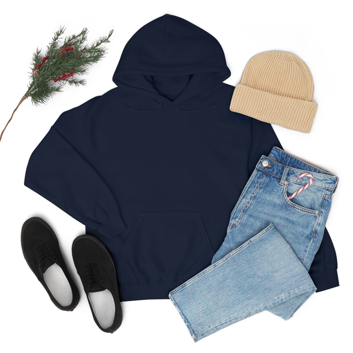Happy Spirit Happy Life Sweatshirt, Gildan 18500 Hoodie, Oversized Hoodie, Back Print Trendy Sweatshirt, Beach Cover Up, Lake Cover Up