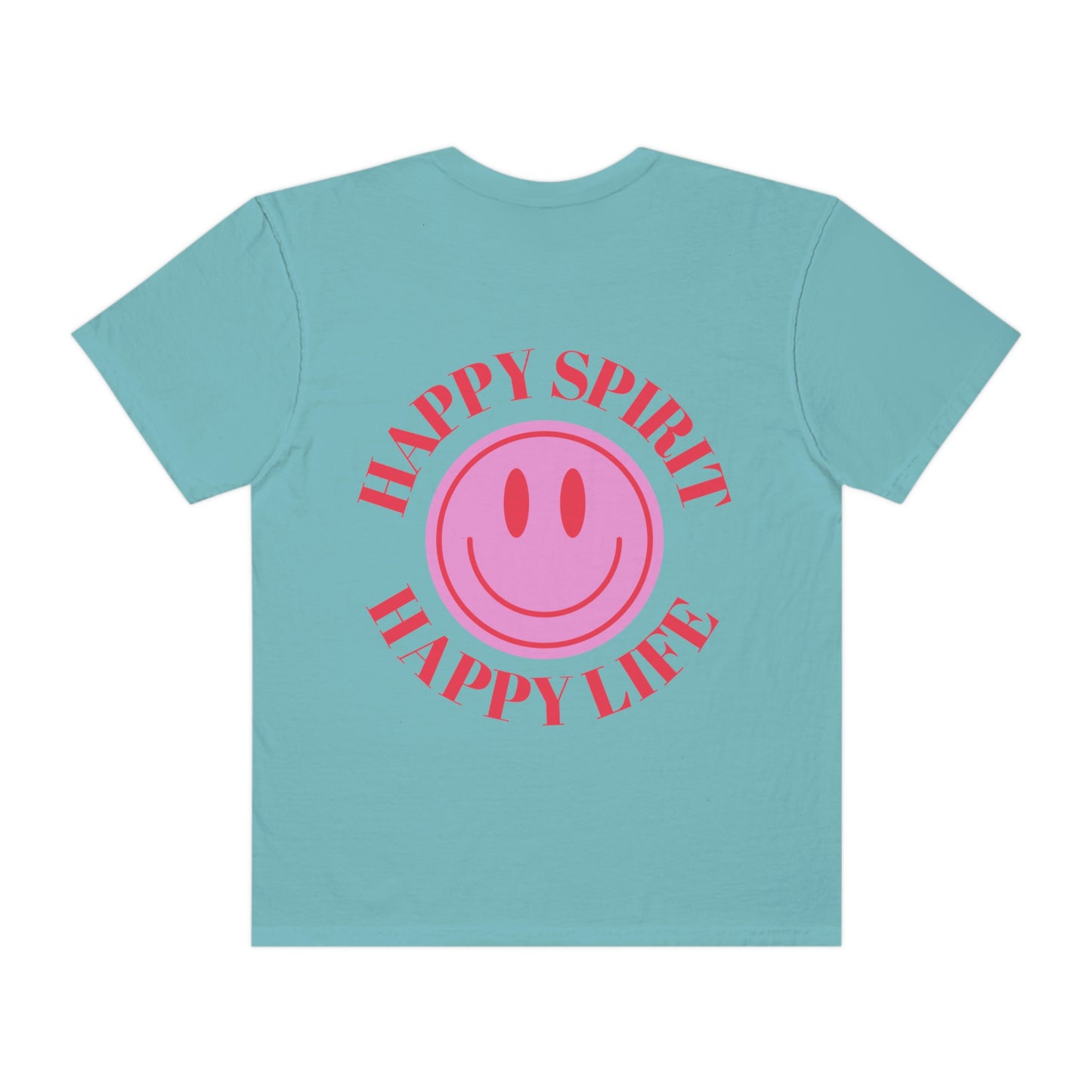 T shirt Happy Spirit Happy mind- Aesthetic t shirt, graphic tee, Tumblr tshirt, Trendy Oversized, Vsco girl