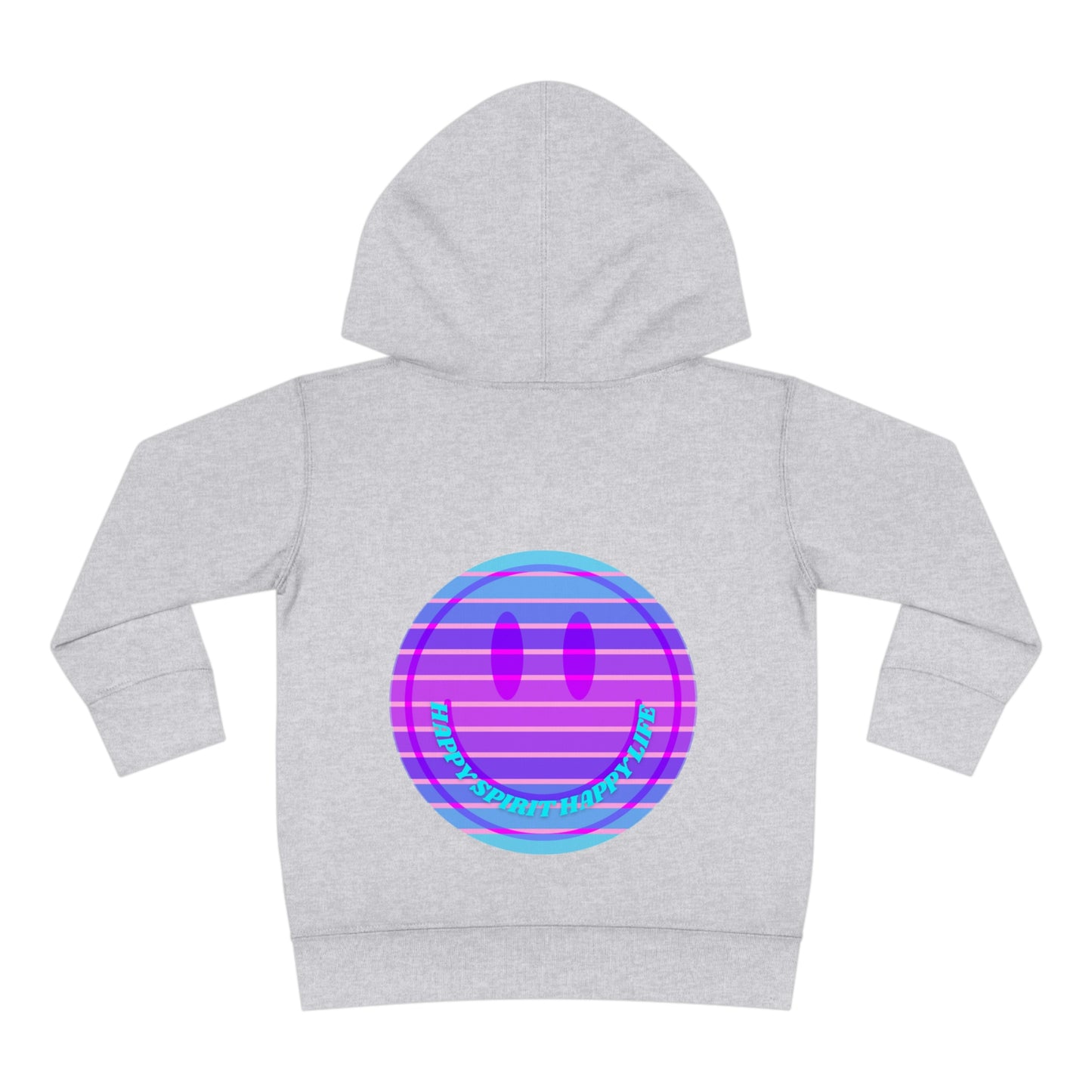 Happy Spirit Happy Life Toddler Hoodie, Happy Mind Hoodie, Mental Health Hoodie, Smile Face Hoodie, Y2K Hoodie, Toddler Hooded Sweatshirt
