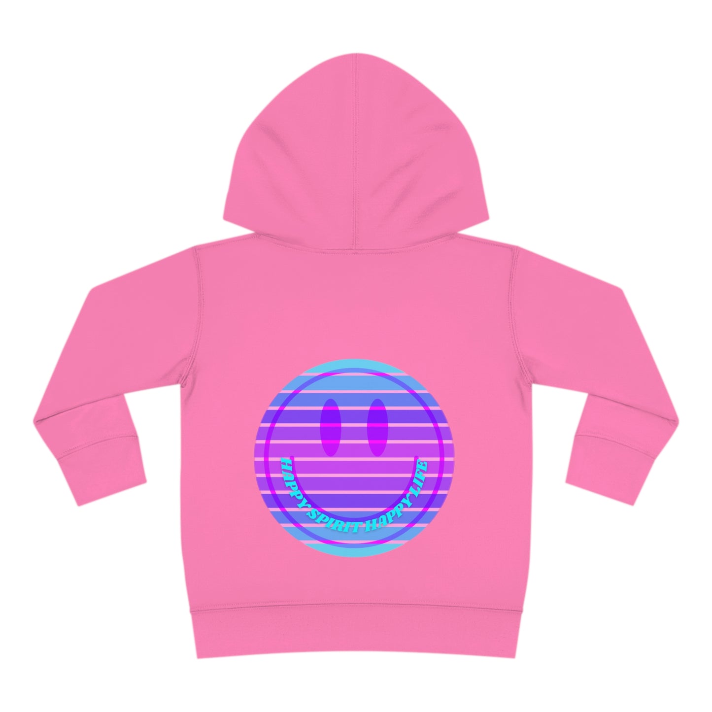 Happy Spirit Happy Life Toddler Hoodie, Happy Mind Hoodie, Mental Health Hoodie, Smile Face Hoodie, Y2K Hoodie, Toddler Hooded Sweatshirt