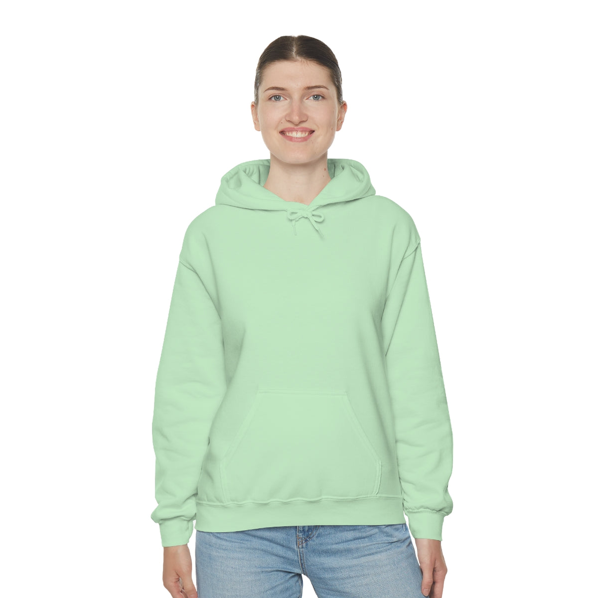 Happy Spirit Happy Life Sweatshirt, Gildan 18500 Hoodie, Oversized Hoodie, Back Print Trendy Sweatshirt, Beach Cover Up, Lake Cover Up