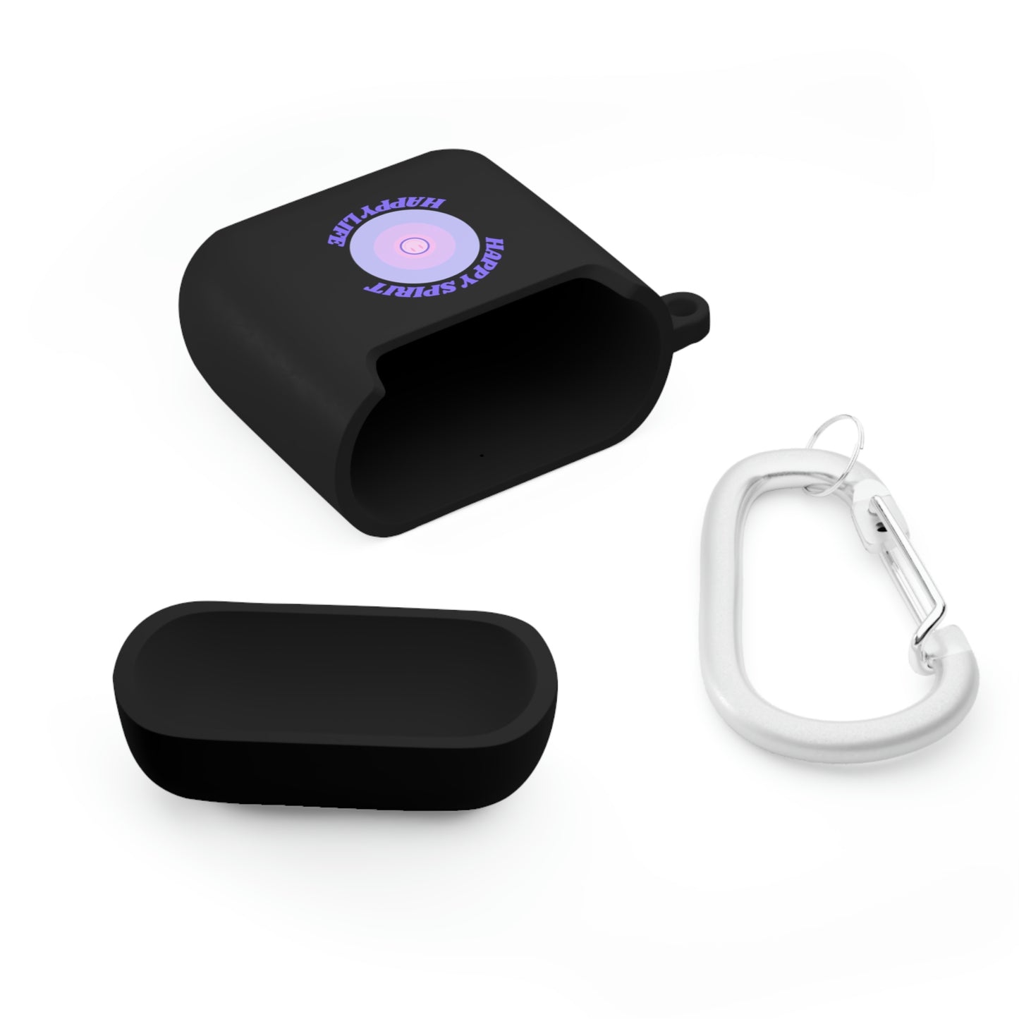 Happy Spirit Happy Life AirPods and AirPods Pro Case Cover, AirPods and AirPods Pro Case Cover, VSCO girl, Smiley Happy Life Protector Case