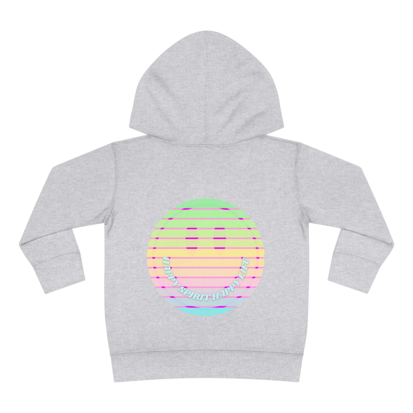 Happy Spirit Happy Life Toddler Hoodie, Happy Mind Hoodie, Mental Health Hoodie, Smile Face Hoodie, Y2K Hoodie, Toddler Hooded Sweat