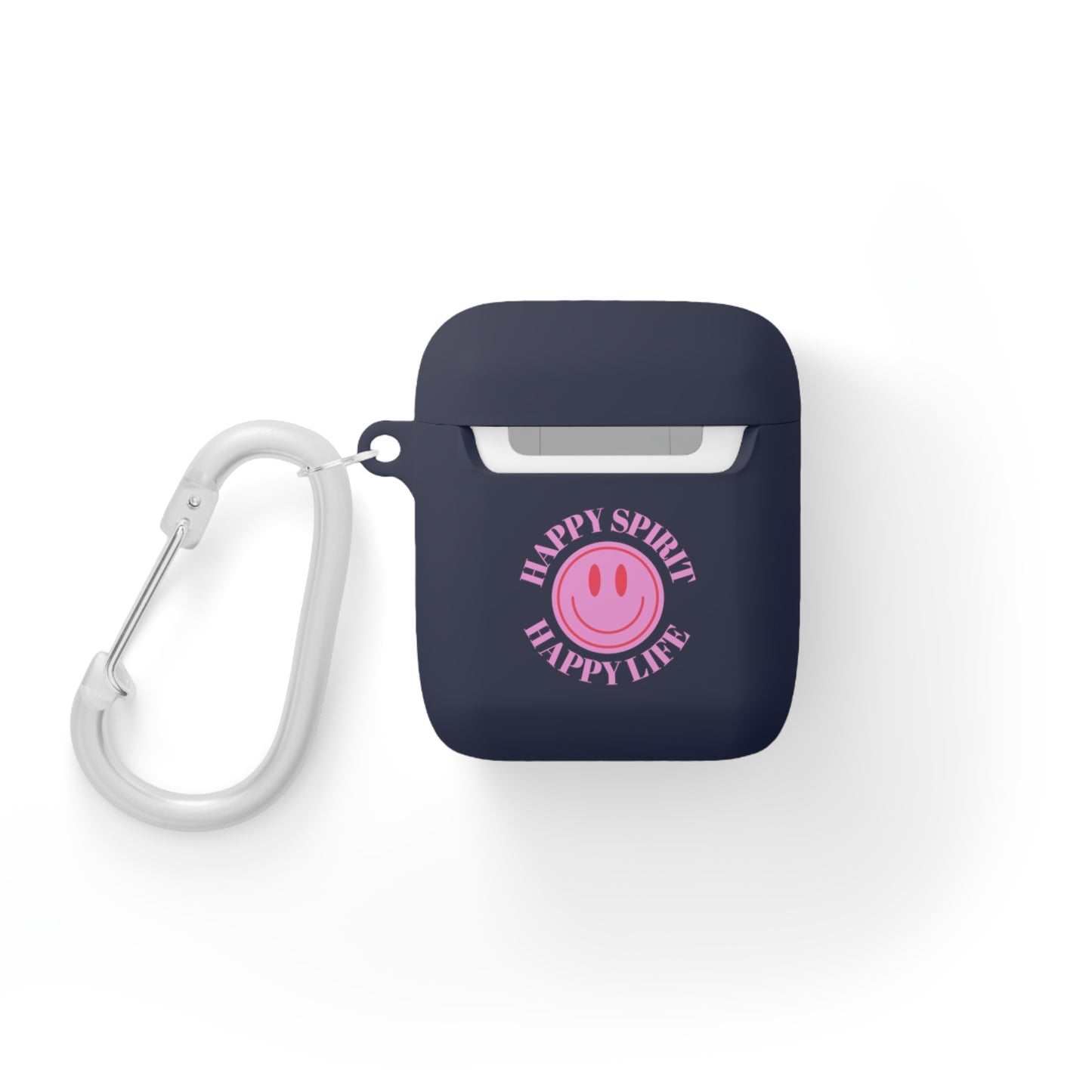 Happy Spirit Happy Life AirPods and AirPods Pro Case Cover, AirPods and AirPods Pro Case Cover, VSCO girl, Smiley Happy Life Protector Case