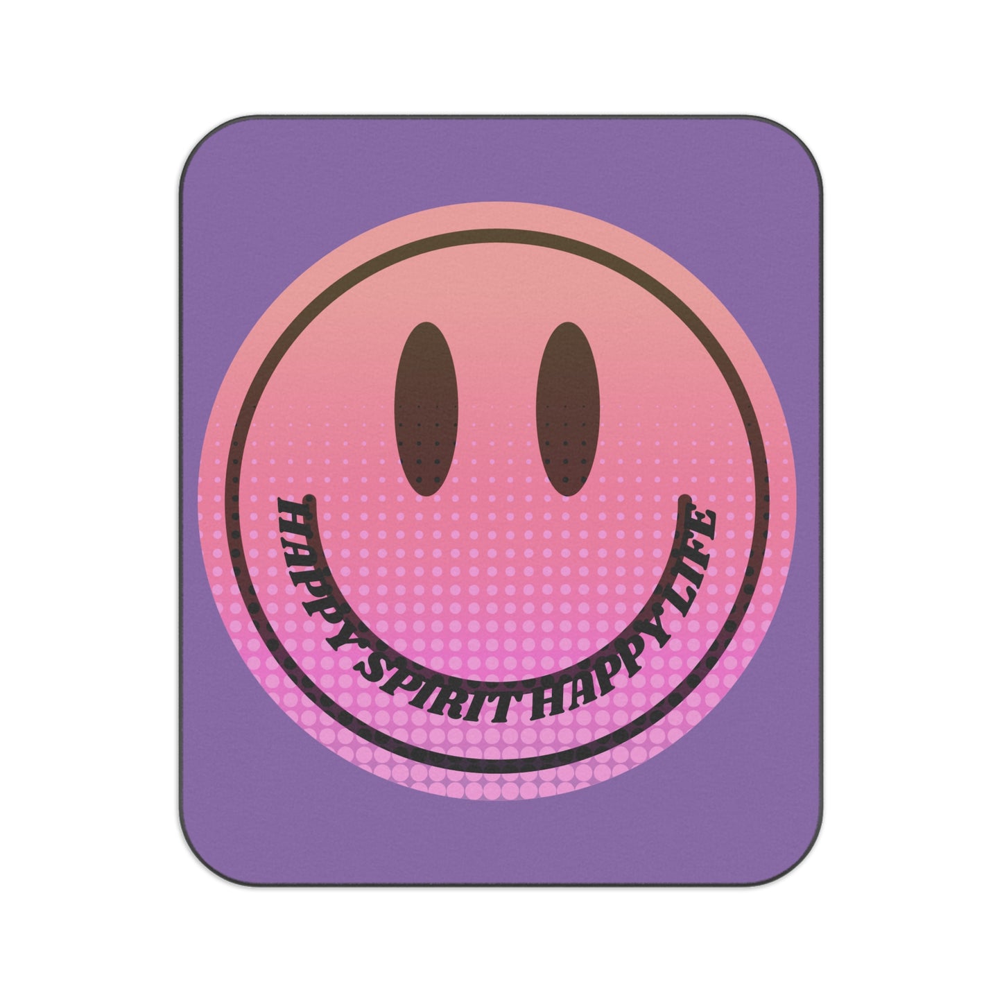 Beach Blanket, Smile Face Picnic Blanket, Pink and Purple Smile Face Park Blanket, Travel Blanket, Sports Event Blanket, Stadium Blanket