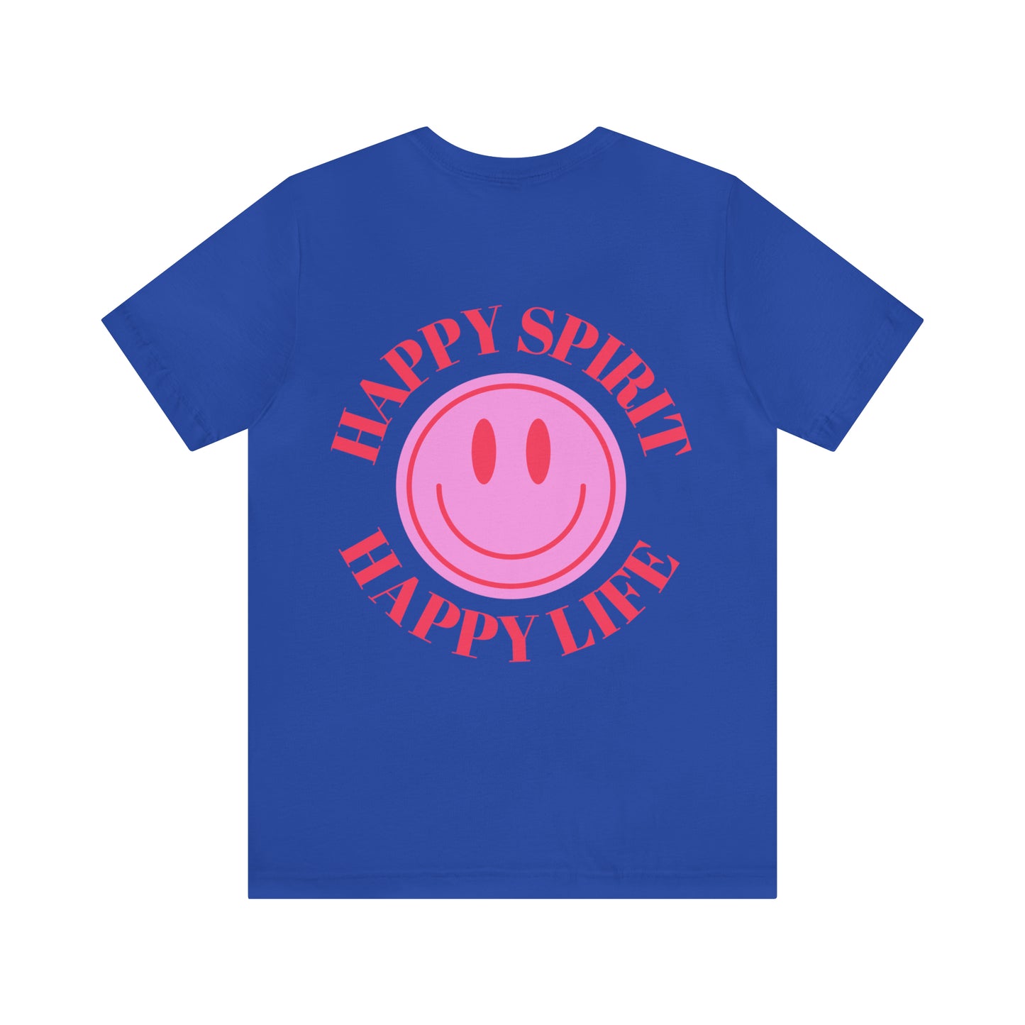 T shirt Happy Life Happy Life- Aesthetic t shirt, graphic tee, Tumblr tshirt, Trendy Oversized, Vsco girl, Happy Mind Happy Spirit