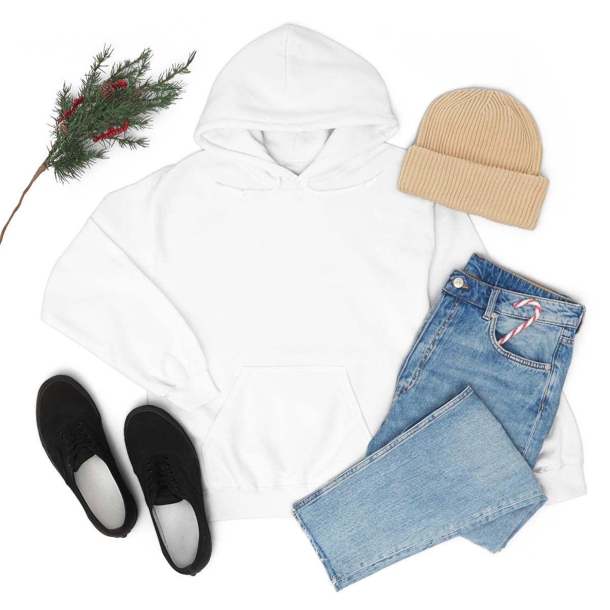 Happy Spirit Happy Life Sweatshirt, Gildan 18500 Hoodie, Oversized Hoodie, Back Print Trendy Sweatshirt, Beach Cover Up, Lake Cover Up
