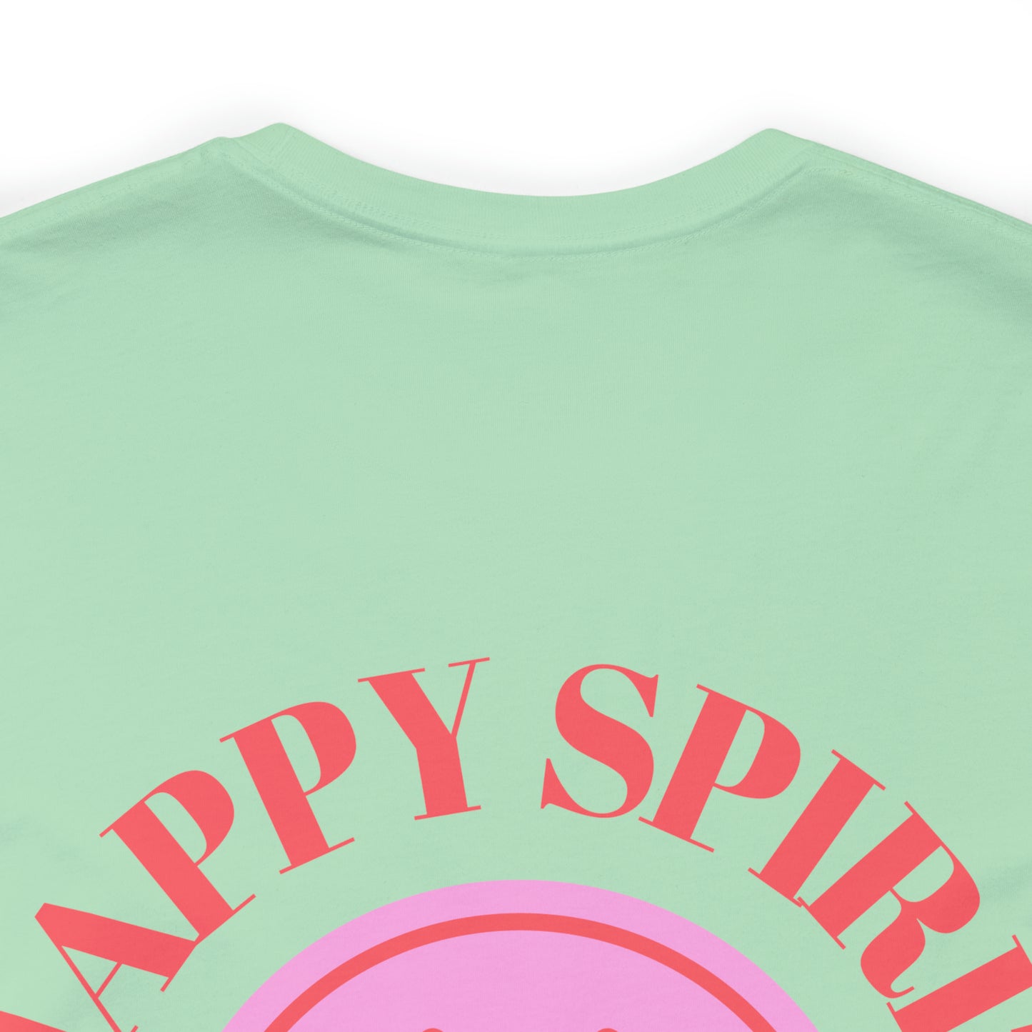 T shirt Happy Life Happy Life- Aesthetic t shirt, graphic tee, Tumblr tshirt, Trendy Oversized, Vsco girl, Happy Mind Happy Spirit