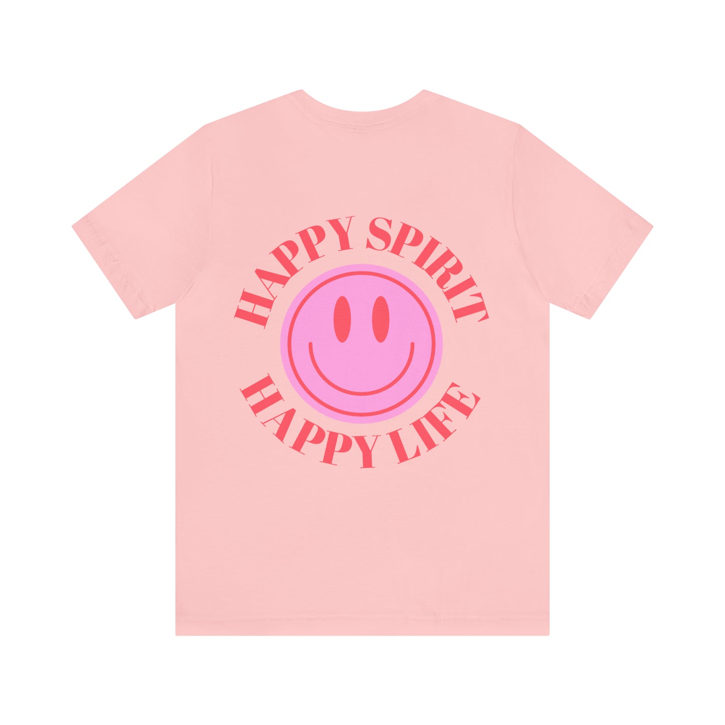 T shirt Happy Life Happy Life- Aesthetic t shirt, graphic tee, Tumblr tshirt, Trendy Oversized, Vsco girl, Happy Mind Happy Spirit