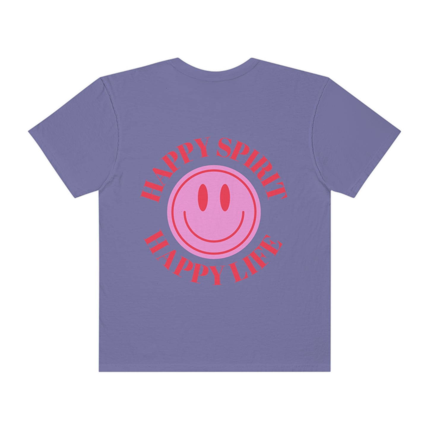 T shirt Happy Spirit Happy mind- Aesthetic t shirt, graphic tee, Tumblr tshirt, Trendy Oversized, Vsco girl