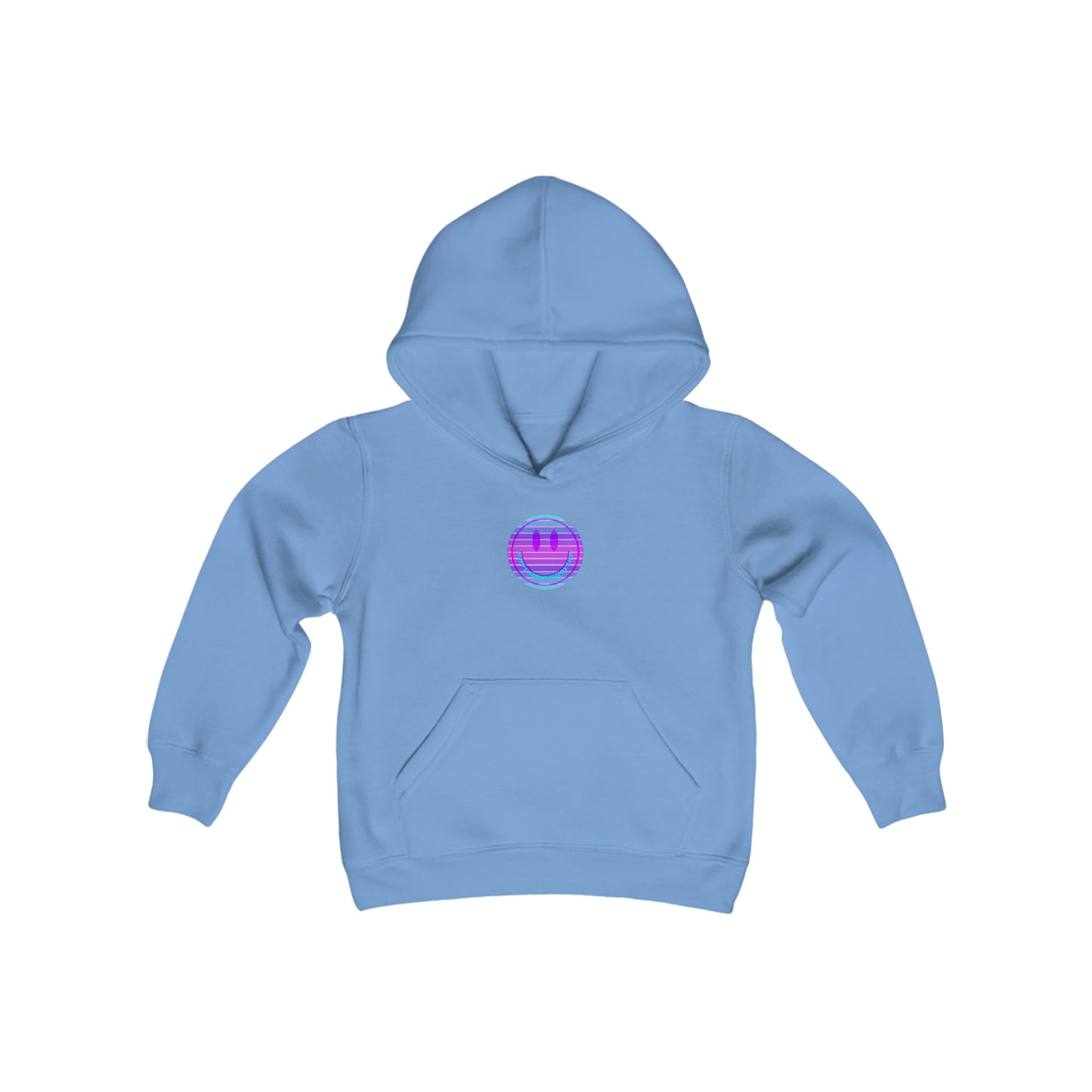 Happy Spirit Happy Life Youth Hoodie, Happy Mind Hoodie, Mental Health Hoodie, Smile Face Hoodie, Y2K Hoodie, Youth Hooded Sweatshirt