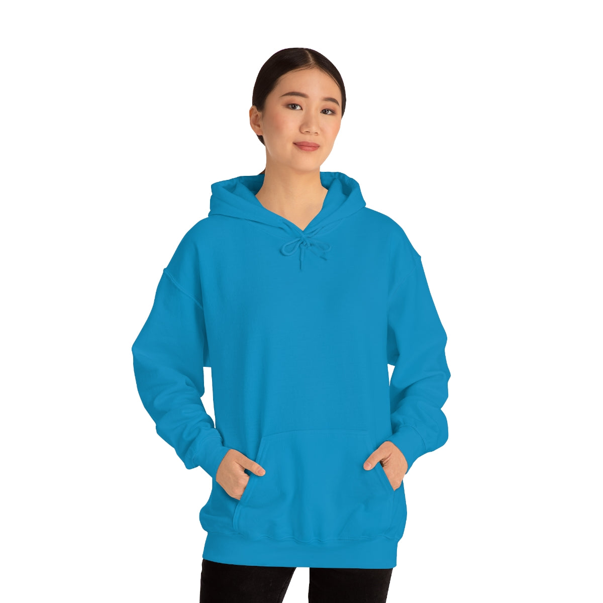 Happy Spirit Happy Life Sweatshirt, Gildan 18500 Hoodie, Oversized Hoodie, Back Print Trendy Sweatshirt, Beach Cover Up, Lake Cover Up