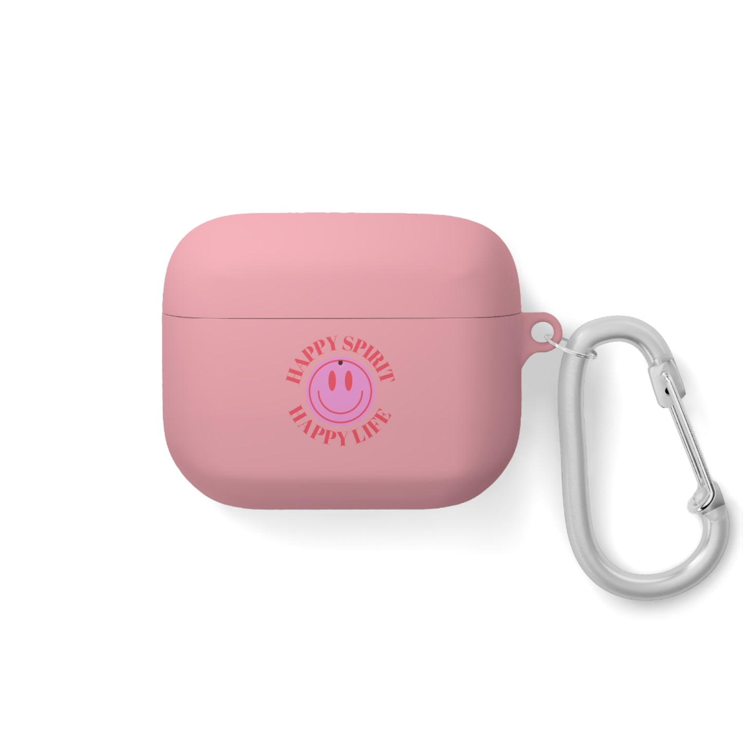 Happy Spirit Happy Life AirPods and AirPods Pro Case Cover, AirPods and AirPods Pro Case Cover, VSCO girl, Smiley Happy Life Protector Case