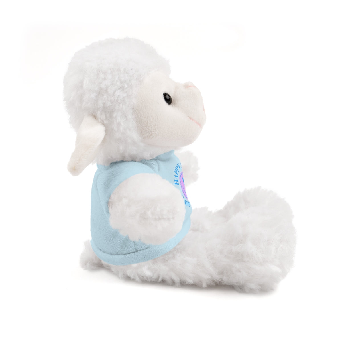Happy Spirit Happy Life Stuffie, Stuffy, Stuffed Animals with Tee, Happy Mind Gift, Inspo , Love Toy Panda, Bear, Bunny, Jaguar, She