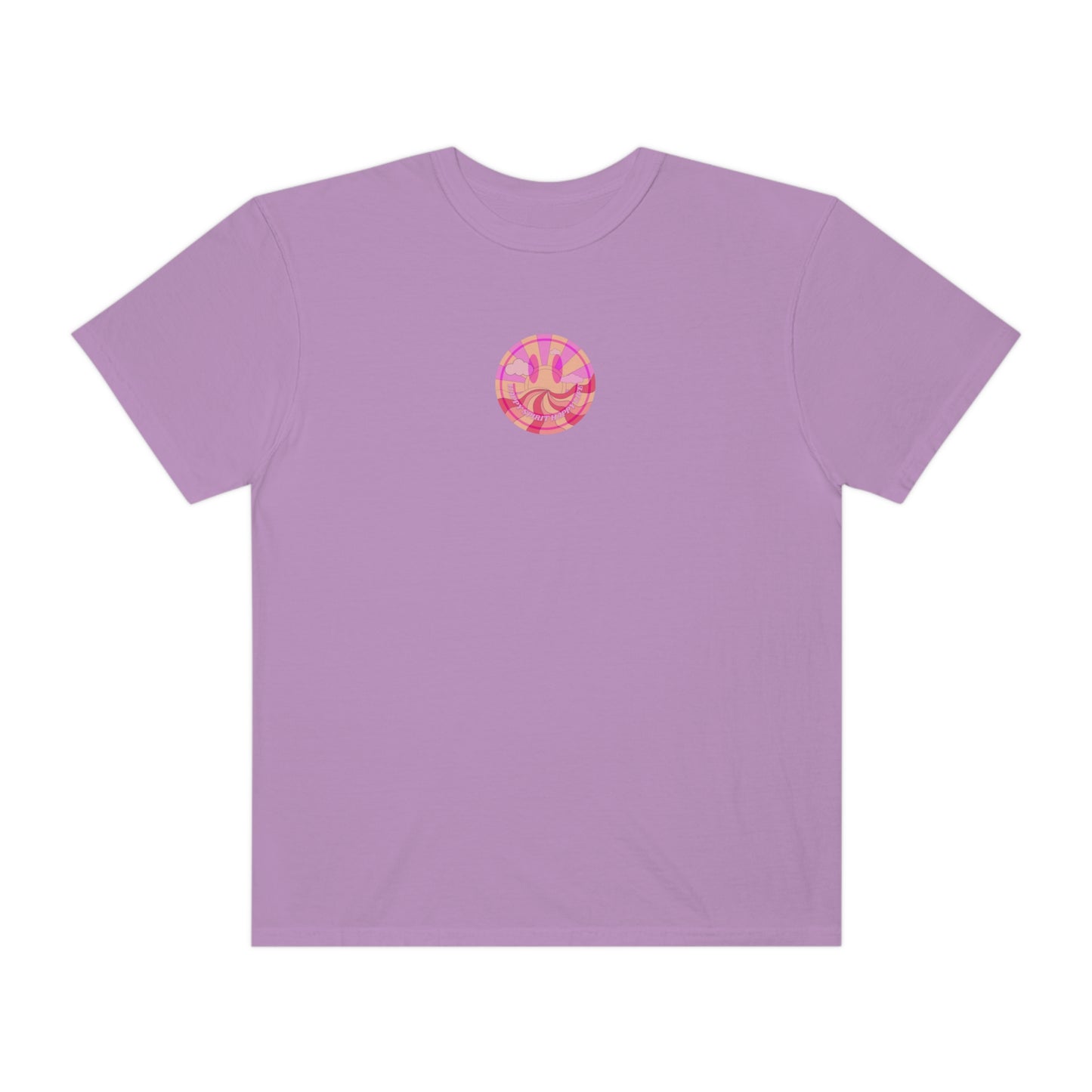 Retro Smile T shirt, Happy Spirit Happy Mind, Aesthetic t shirt, Graphic tee, Tumblr Tshirt, Trendy Oversized, Vsco girl, Comfort Colors Tee