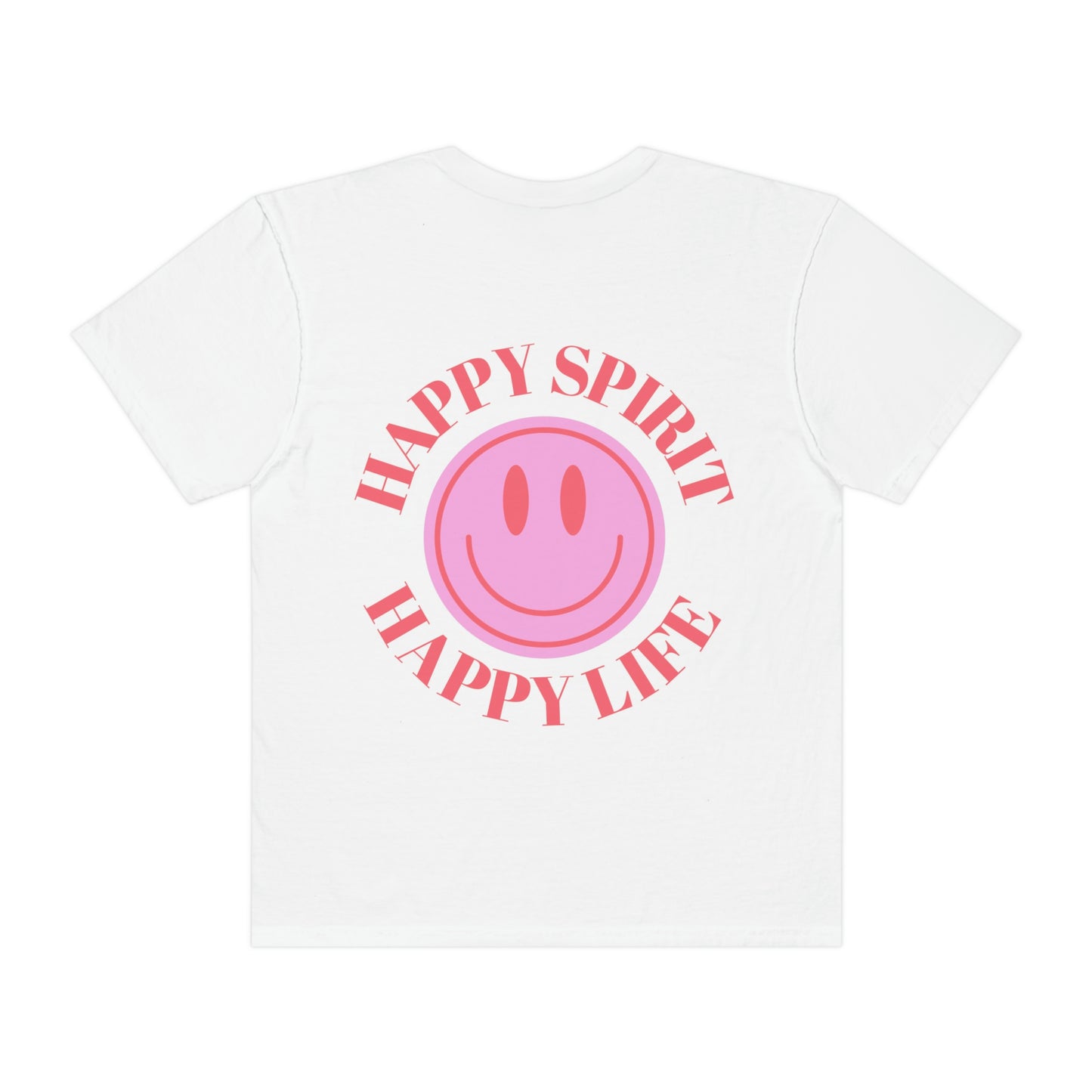T shirt Happy Spirit Happy mind- Aesthetic t shirt, graphic tee, Tumblr tshirt, Trendy Oversized, Vsco girl