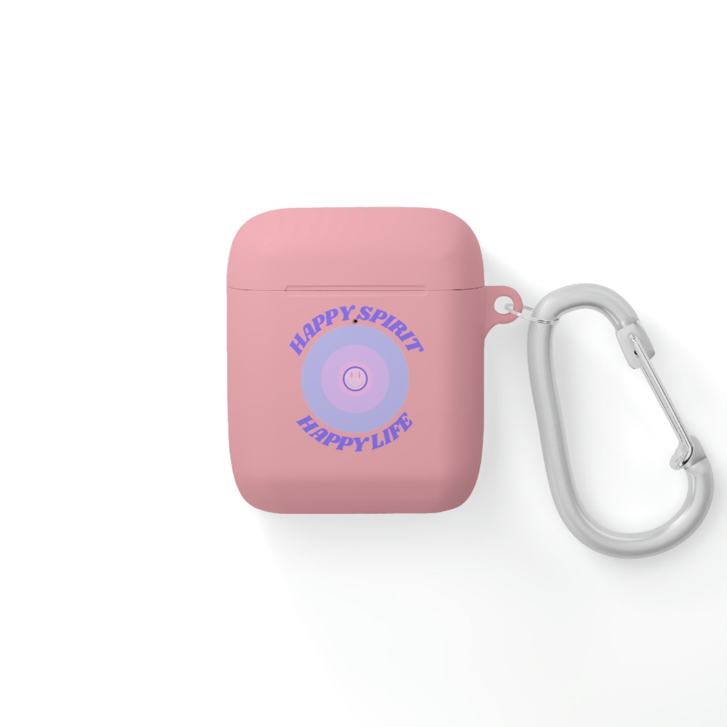 Happy Spirit Happy Life AirPods and AirPods Pro Case Cover, AirPods and AirPods Pro Case Cover, VSCO girl, Smiley Happy Life Protector Case