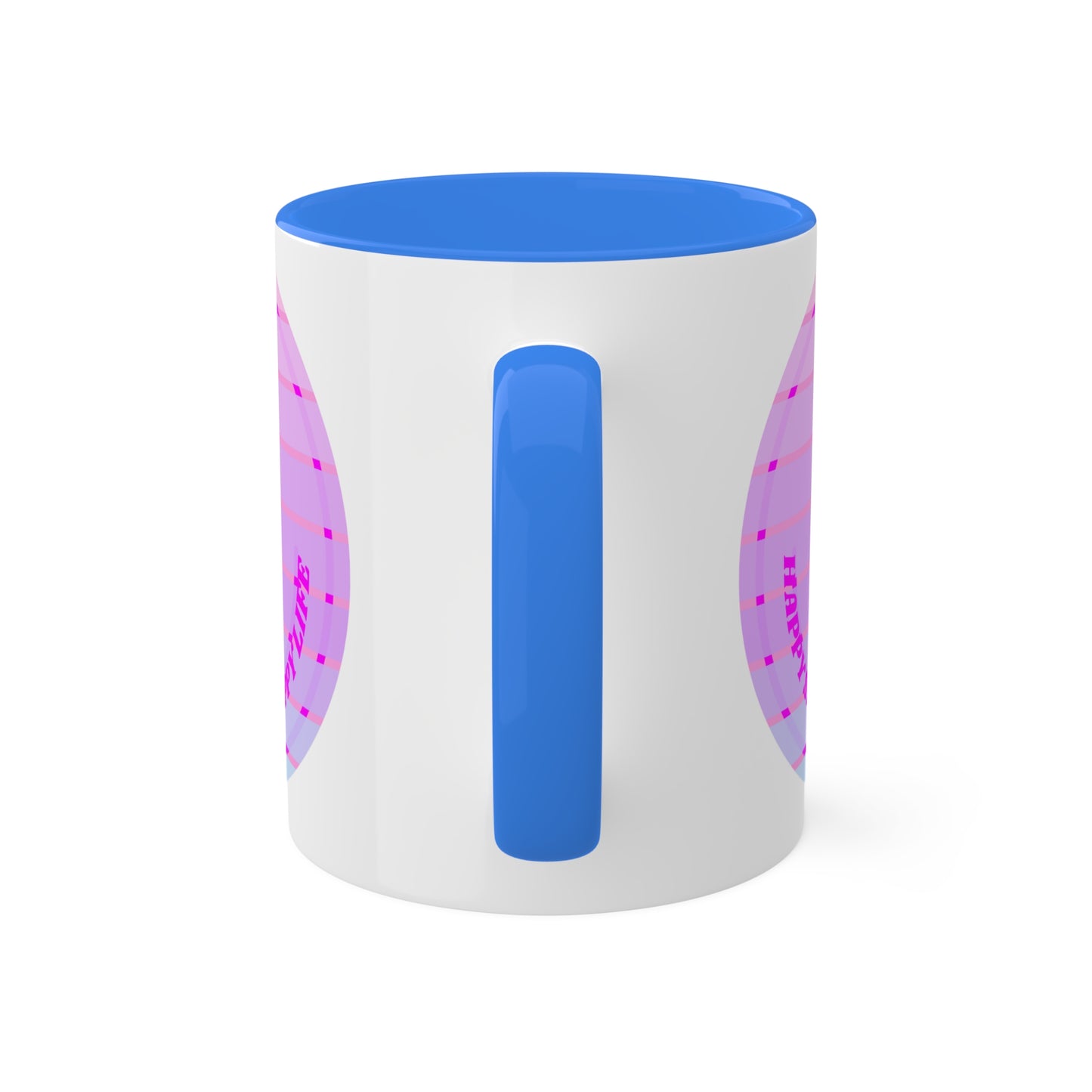 Retro Happy Spirit Happy Life Aesthetic Mug, Smile Face Mug, Trendy Coffee Mug, Tumblr Mug, Aesthetic Happy Life Gift, Aesthetic Mug