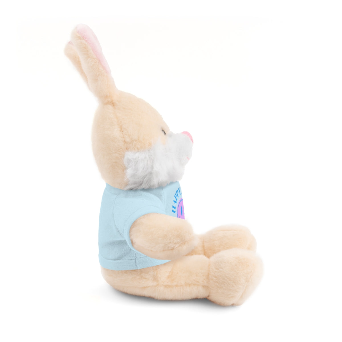 Happy Spirit Happy Life Stuffie, Stuffy, Stuffed Animals with Tee, Happy Mind Gift, Inspo , Love Toy Panda, Bear, Bunny, Jaguar, She