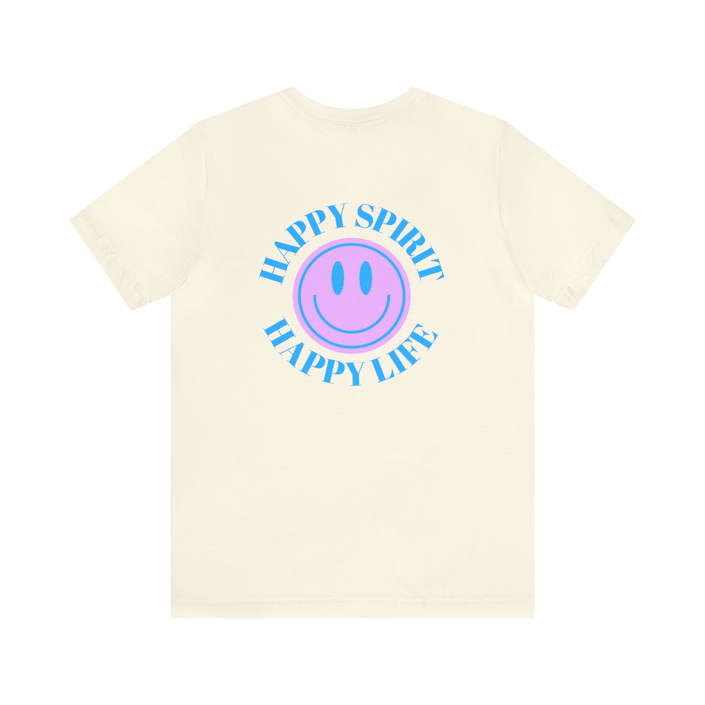 T shirt Happy Life Happy Life- Aesthetic t shirt, graphic tee, Tumblr tshirt, Trendy Oversized, Vsco girl, Happy Mind Happy Spirit