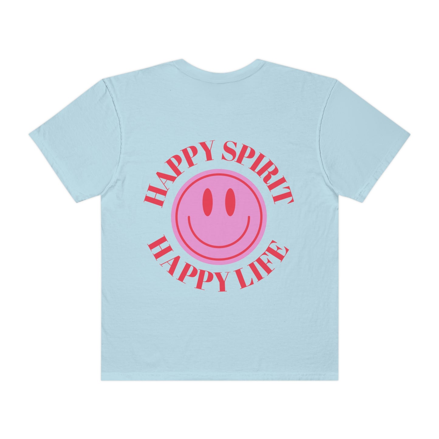 T shirt Happy Spirit Happy mind- Aesthetic t shirt, graphic tee, Tumblr tshirt, Trendy Oversized, Vsco girl