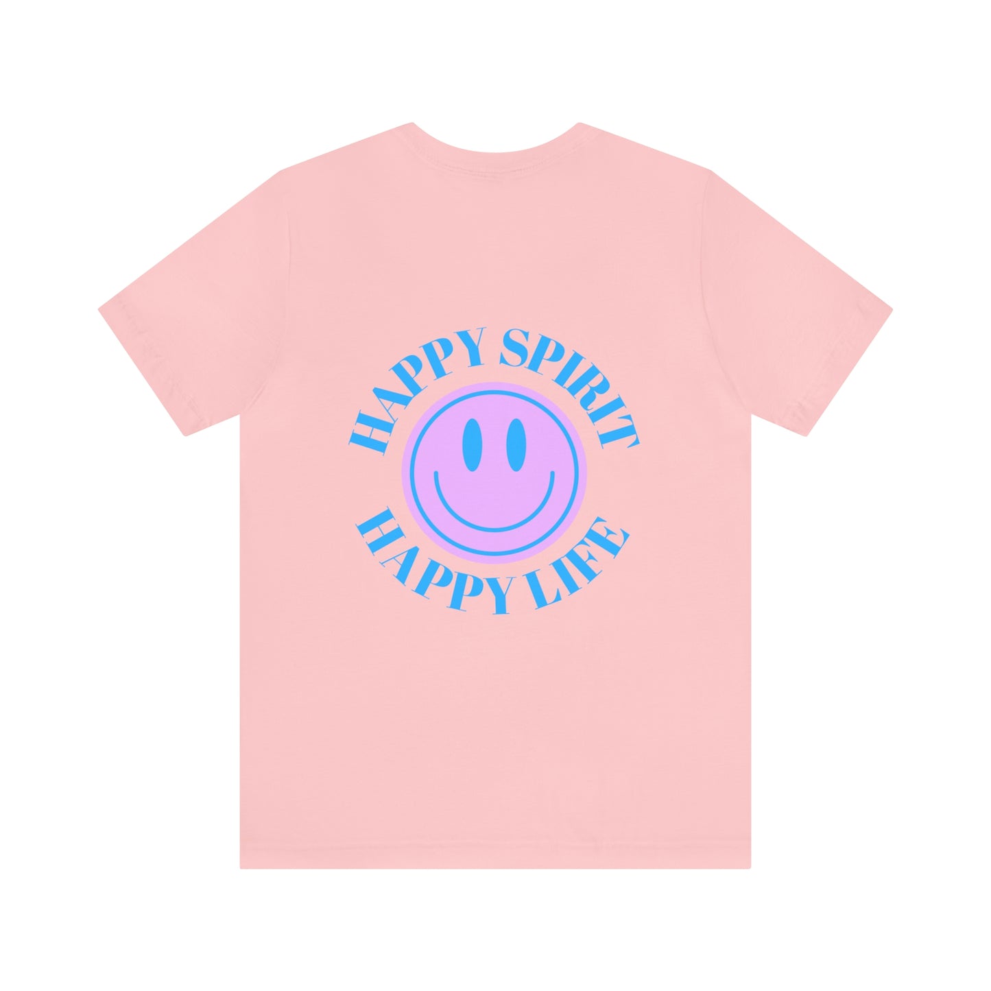 T shirt Happy Life Happy Life- Aesthetic t shirt, graphic tee, Tumblr tshirt, Trendy Oversized, Vsco girl, Happy Mind Happy Spirit