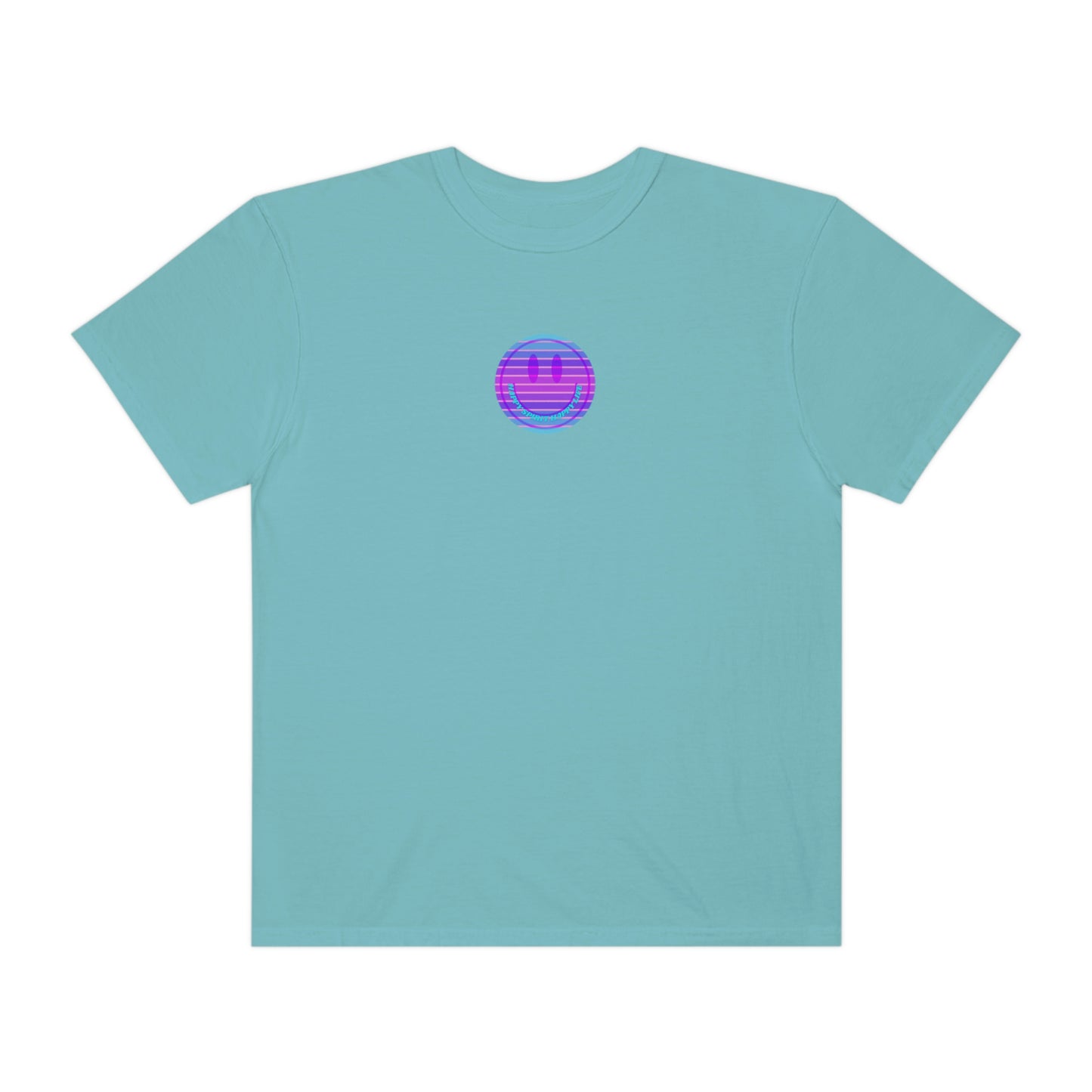 Retro Smile T shirt, Happy Spirit Happy Mind, Aesthetic t shirt, Graphic Tee Tumblr Tshirt, Trendy Oversized, Vsco girl, Comfort Colors